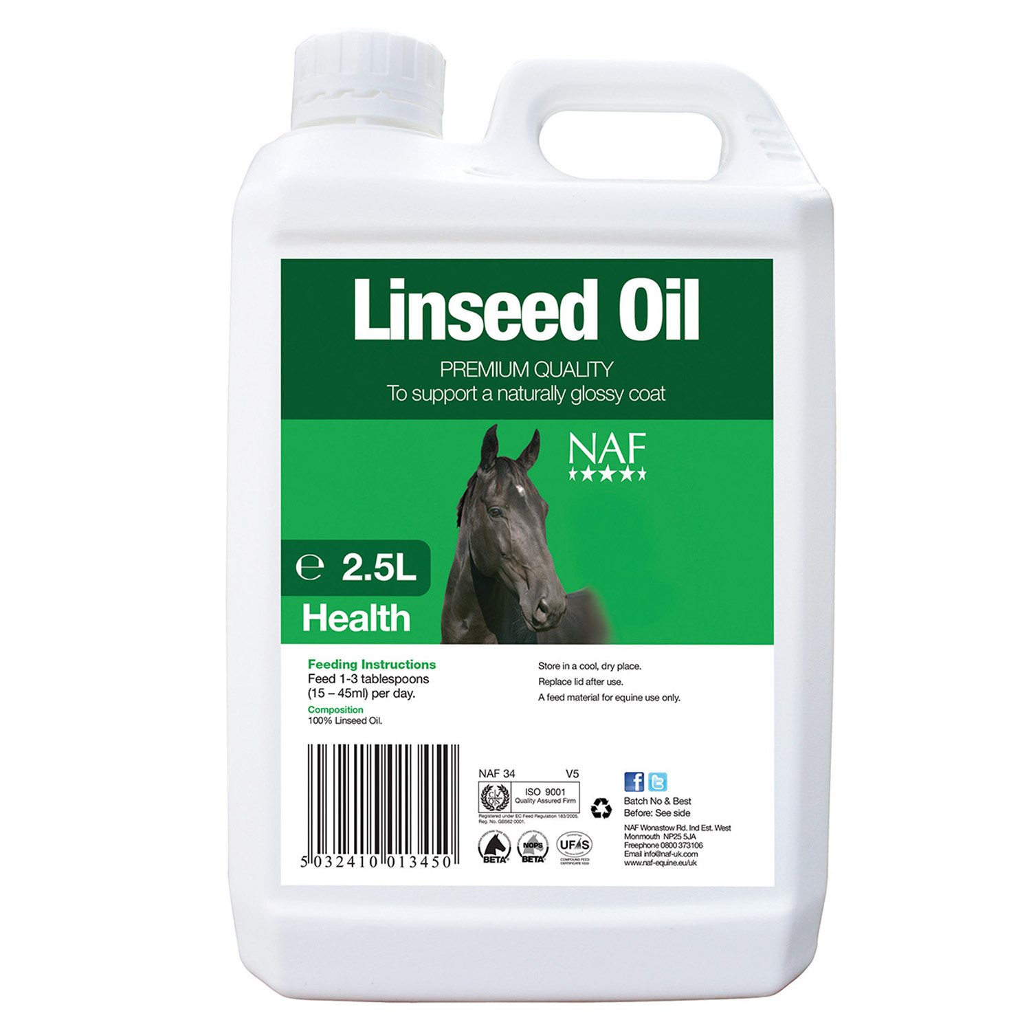 NAF LINSEED OIL 2.5 LT 2.5 LT