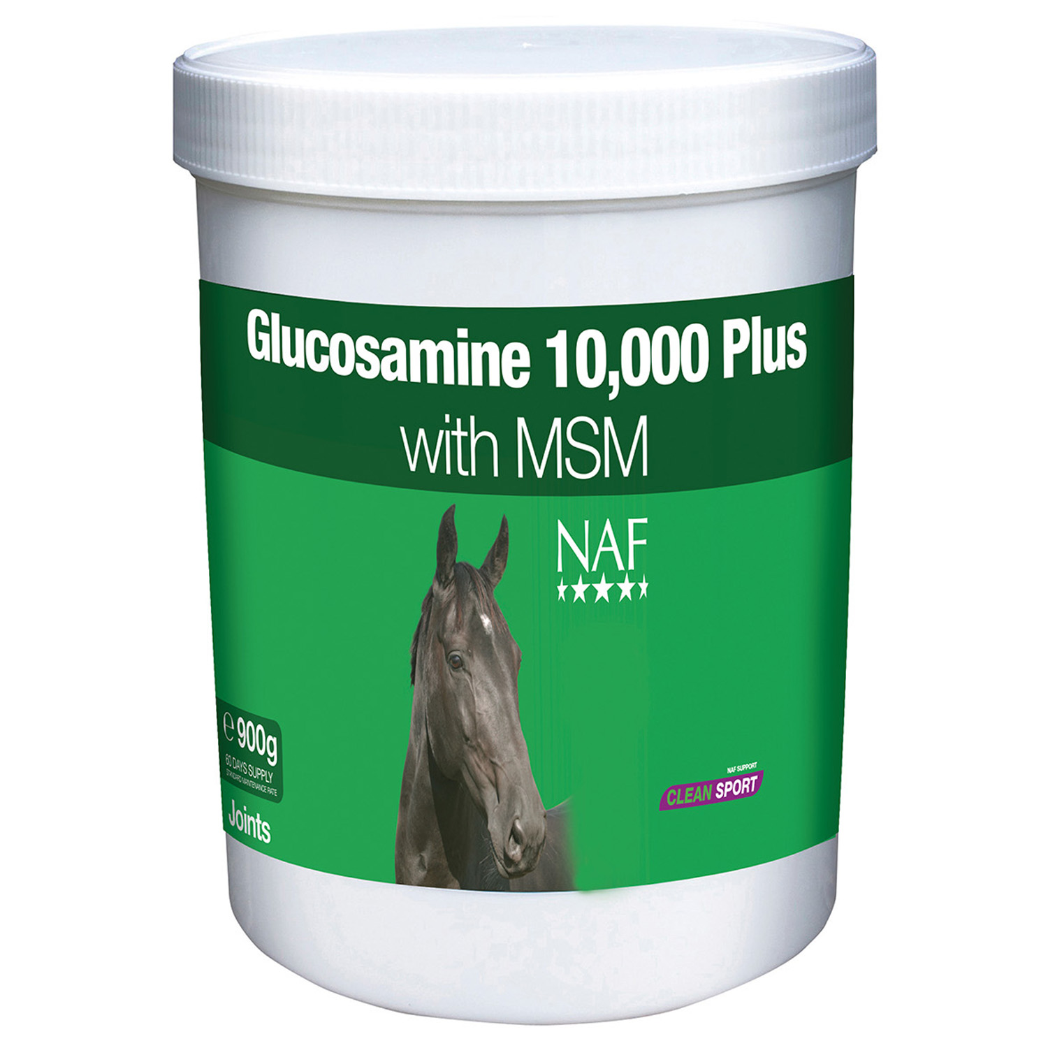 NAF GLUCOSAMINE 10,000 PLUS WITH MSM 900 GM 900 GM