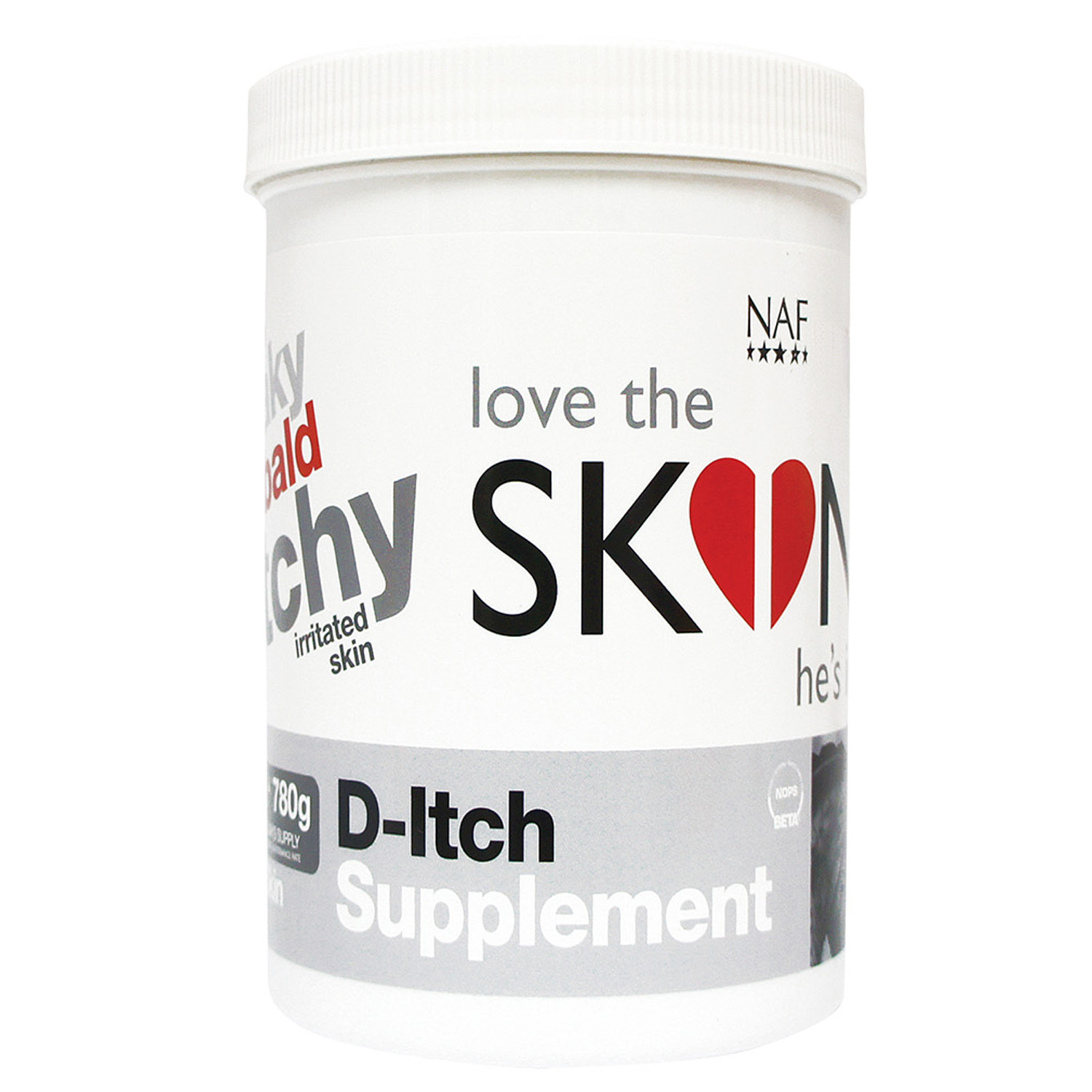 NAF LOVE THE SKIN HES IN D-ITCH SUPPLEMENT 780 GM 780 GM