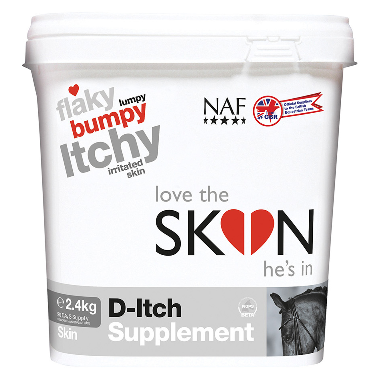 NAF LOVE THE SKIN HES IN D-ITCH SUPPLEMENT 2.4 KG 2.4 KG