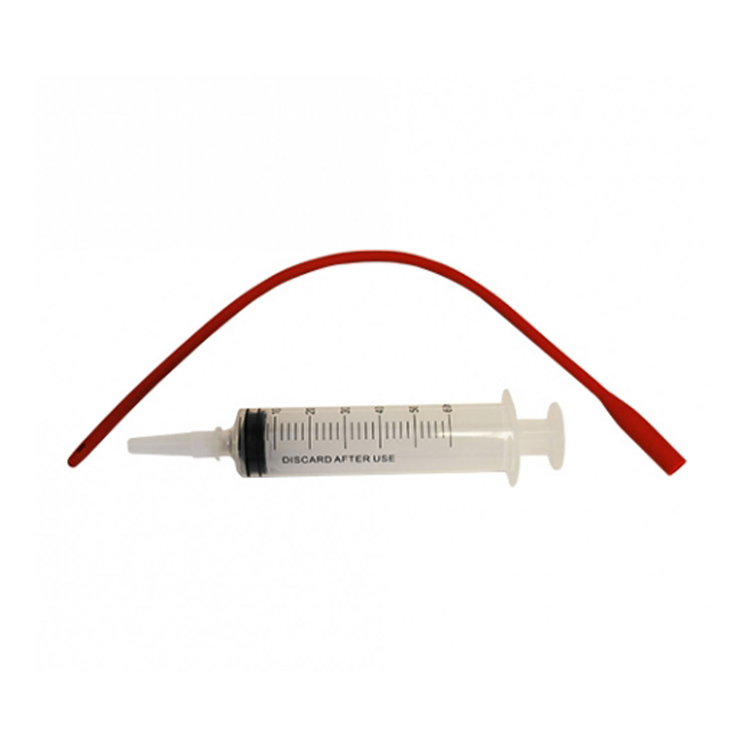 NETTEX COLOSTRUM FEEDER C/W SYRINGE & ORANGE LATEX TUBE