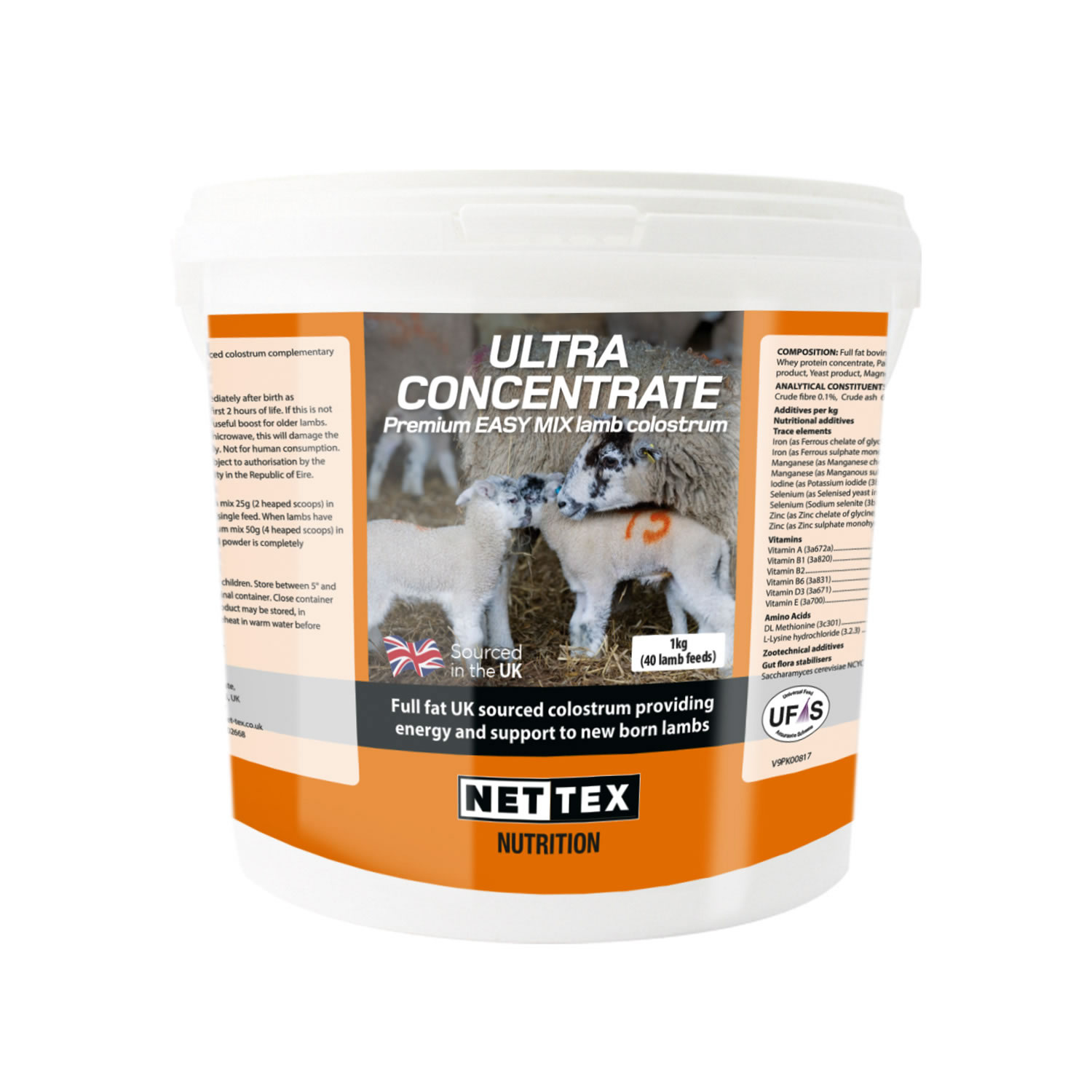 NETTEX ULTRA CONCENTRATE COLOSTRUM1 KG