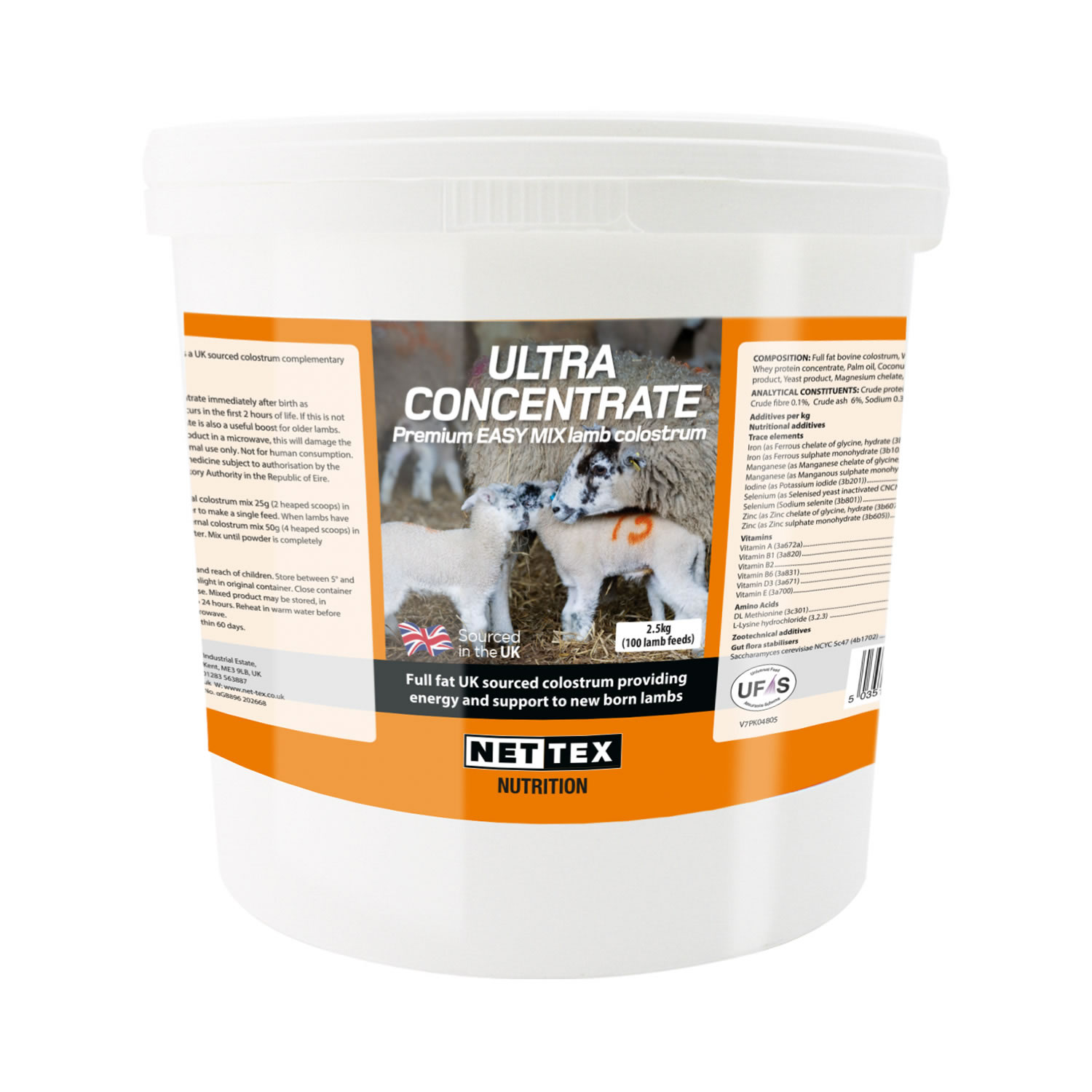 NETTEX ULTRA CONCENTRATE COLOSTRUM 2.5 KG