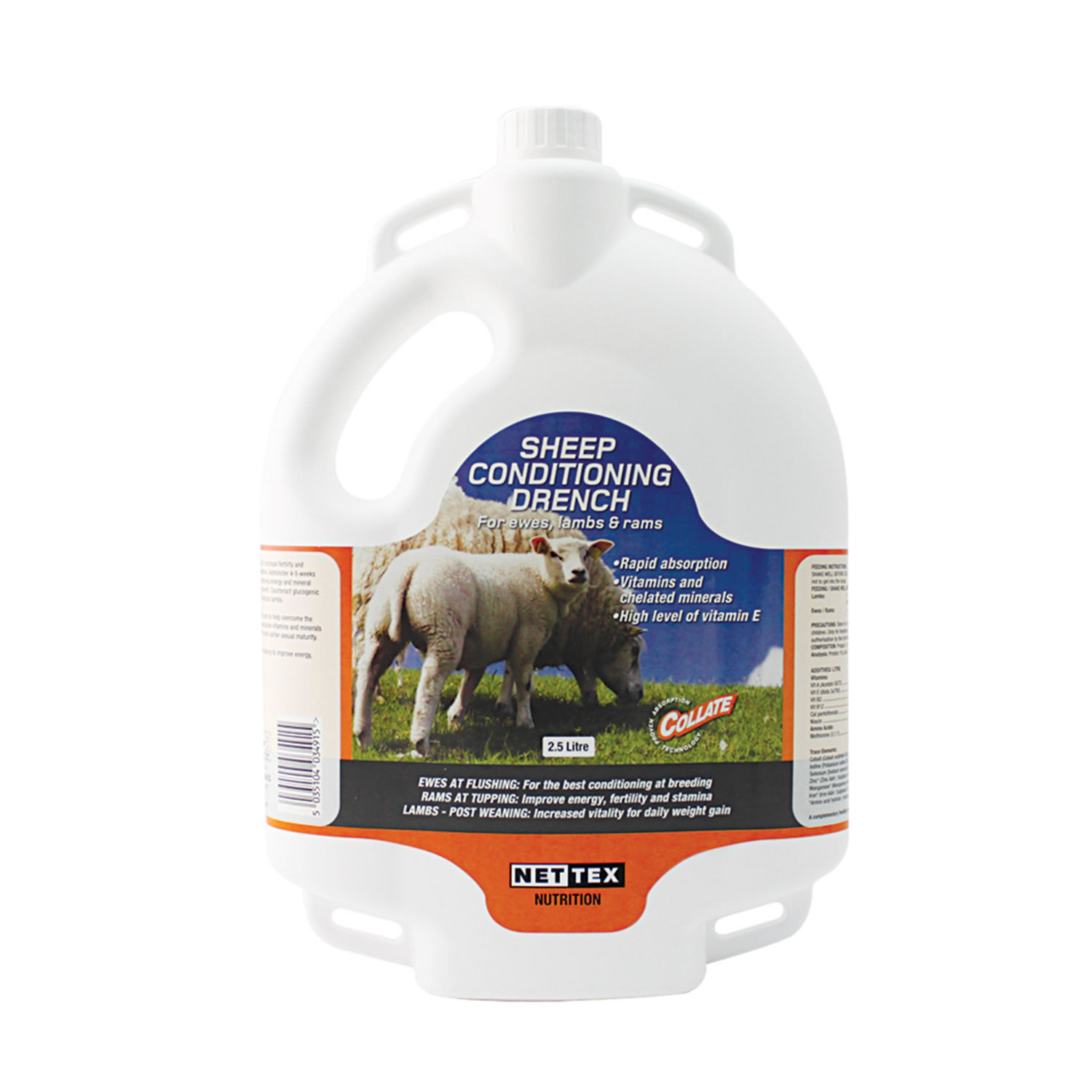 NETTEX SHEEP CONDITIONING DRENCH BACKPACK 2.5 LT