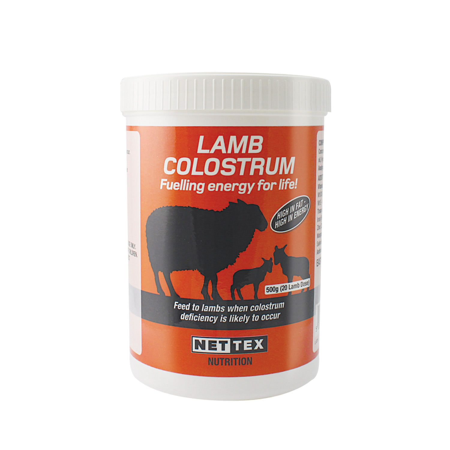 NETTEX LAMB COLOSTRUM 500 GM