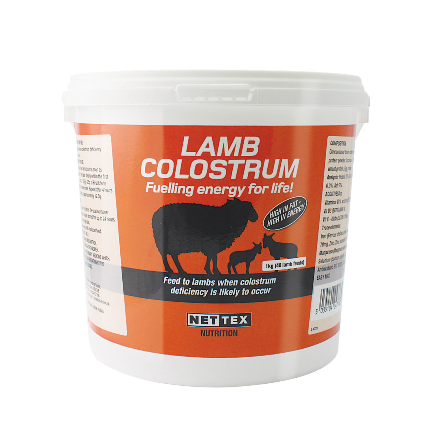 NETTEX LAMB COLOSTRUM 1 KG