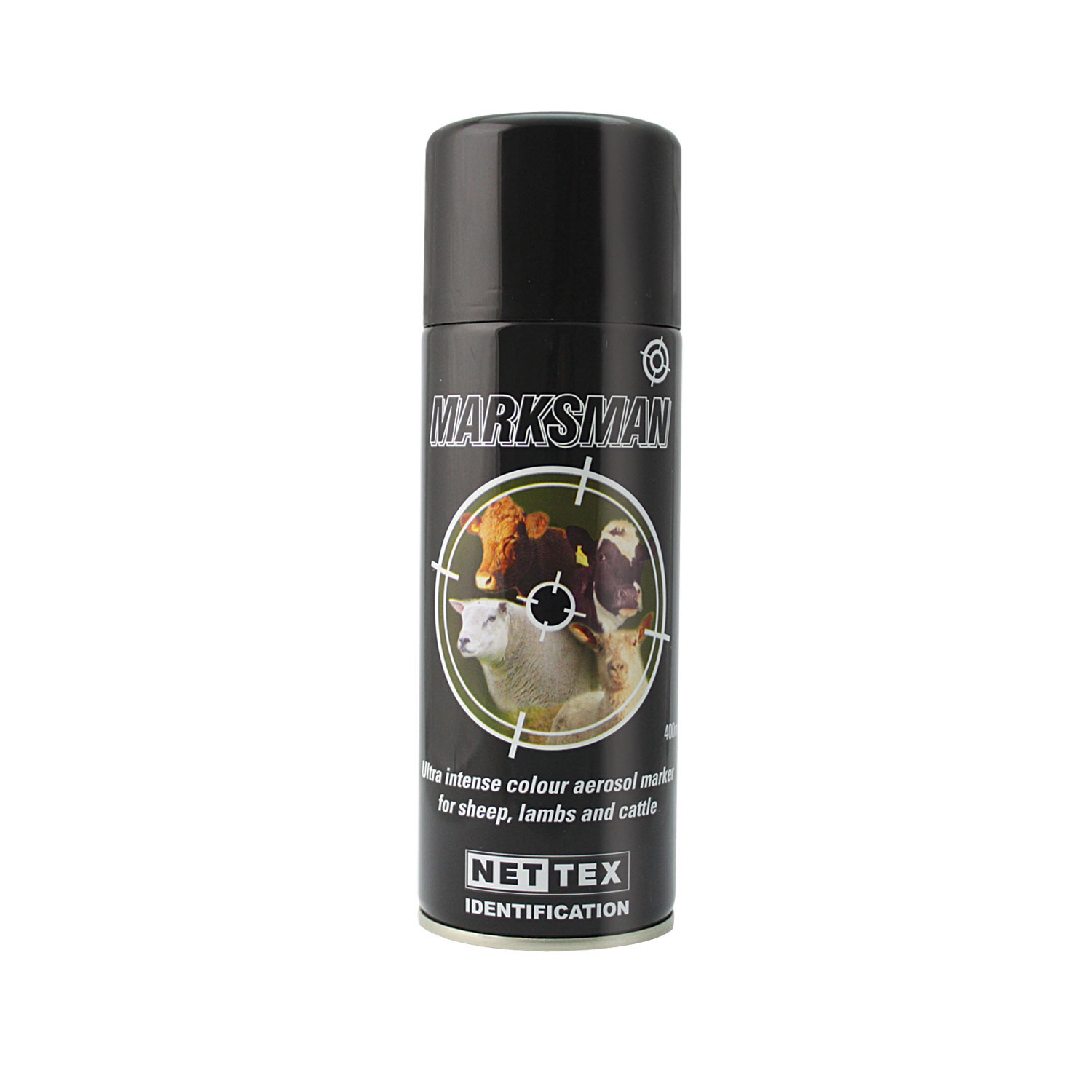 NETTEX MARKSMAN 400 ML BLACK