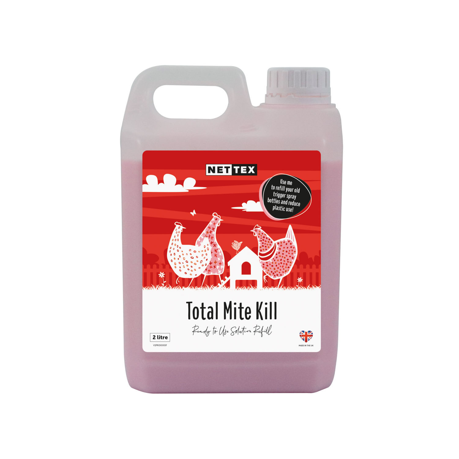 NETTEX TOTAL MITE KILL LIQUID RTU