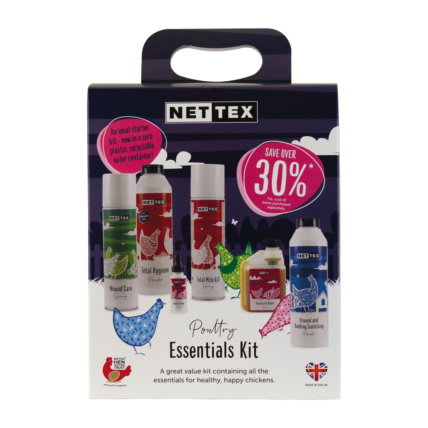 NETTEX POULTRY ESSENTIALS KIT 2 PACK
