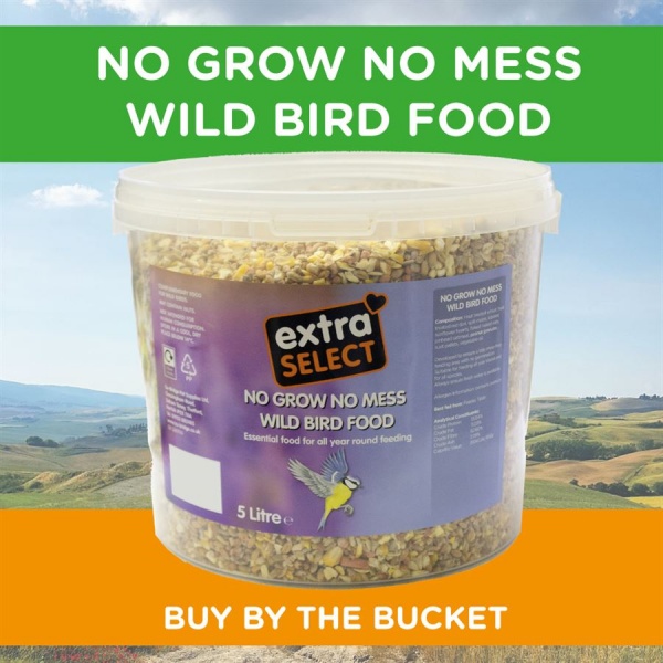 Extra Select No Grow Wild Bird Food 5Ltr