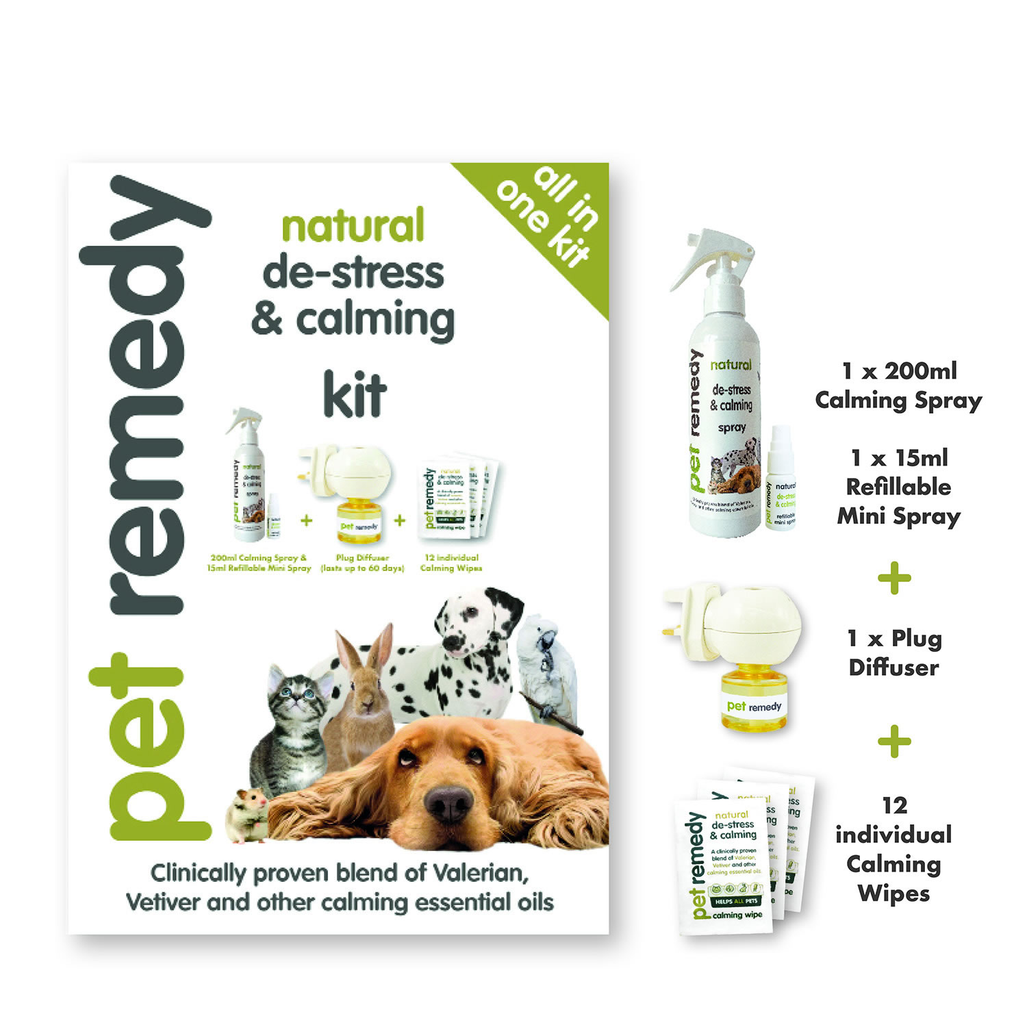 PET REMEDY ALL IN ONE CALMING KIT  EACH