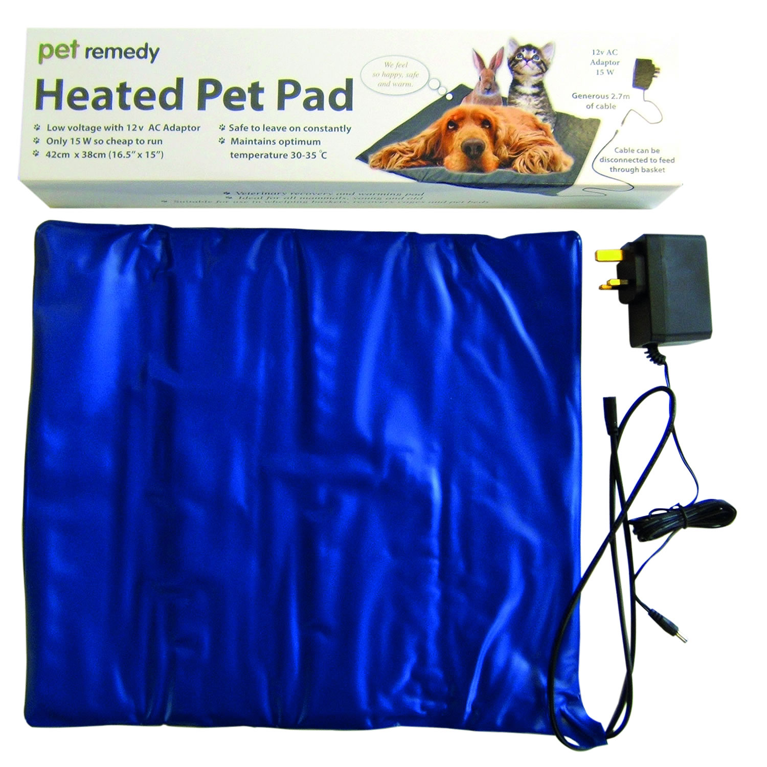 PET REMEDY HEATED PET PAD EACH