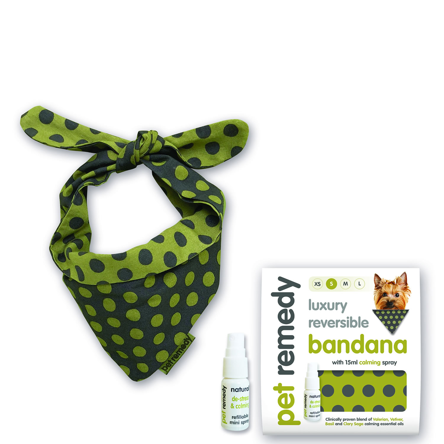 PET REMEDY CALMING BANDANA KIT SMALL totalfarmsupplies.co.uk