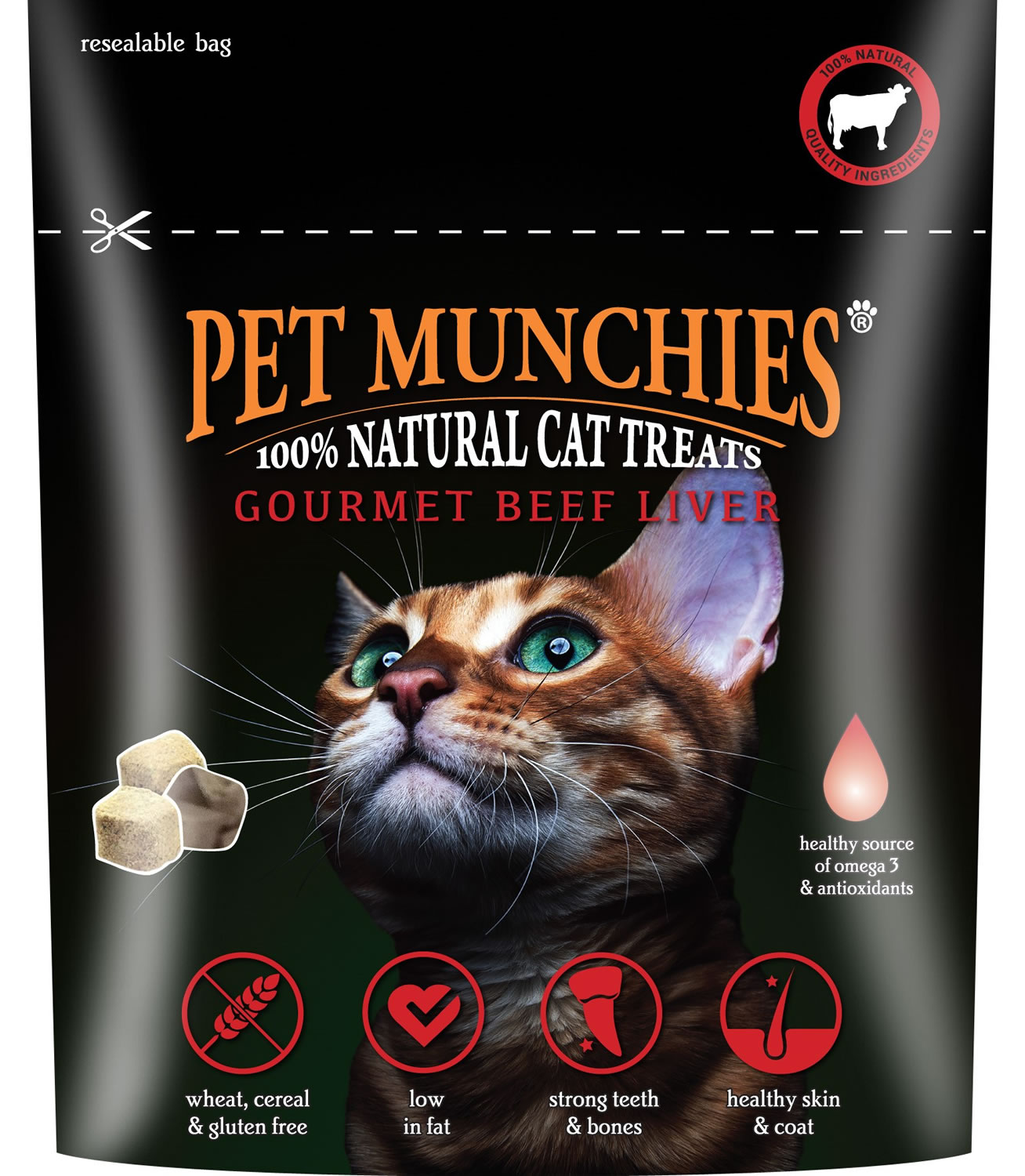 PET MUNCHIES GOURMET TREATS FOR CATS