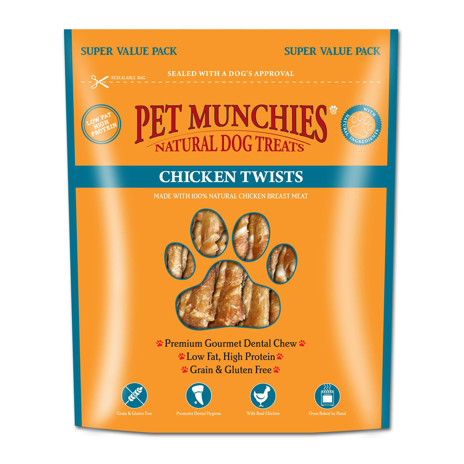 PET MUNCHIES TWISTS 290 GM