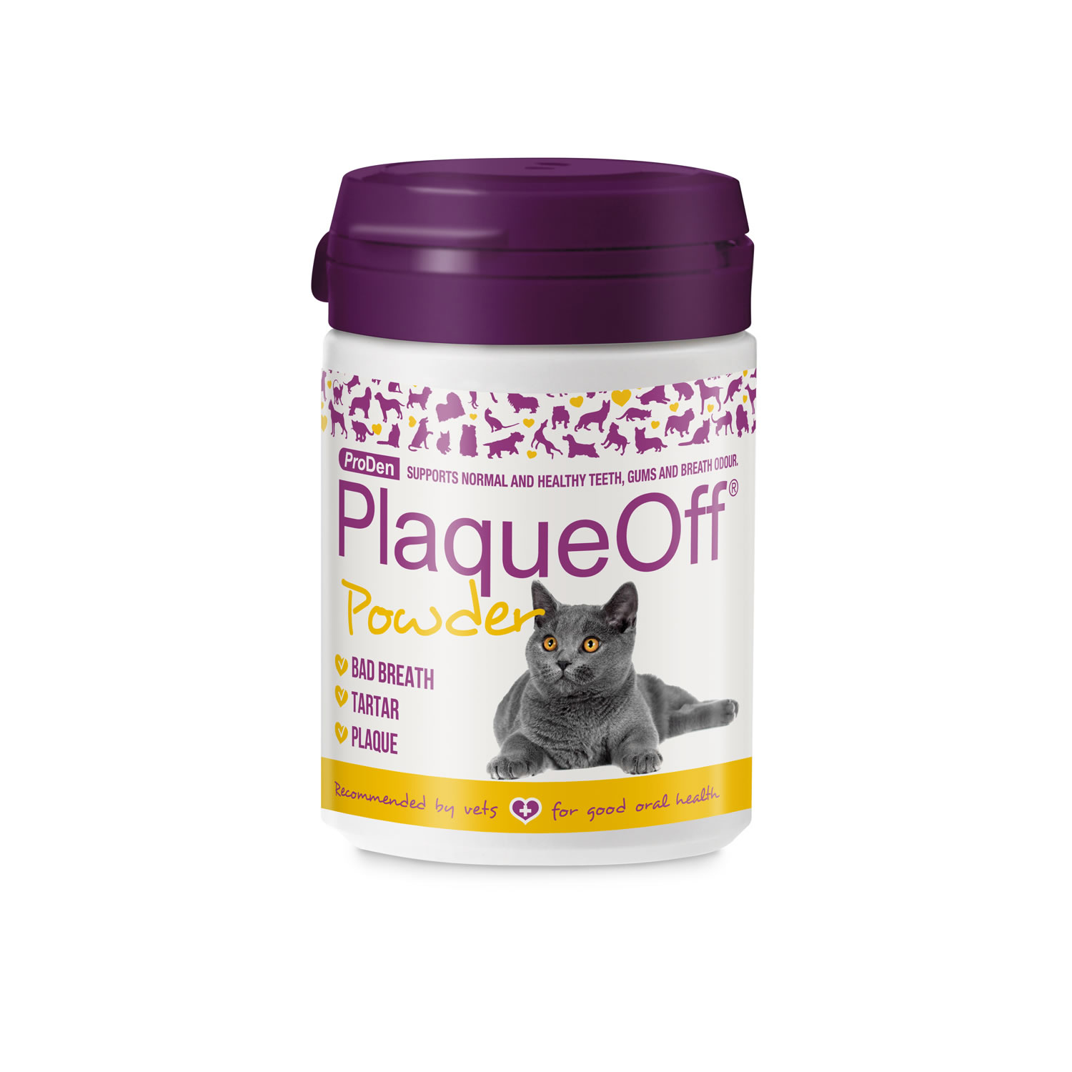 PRODEN PLAQUEOFF POWDER CAT   40 GM