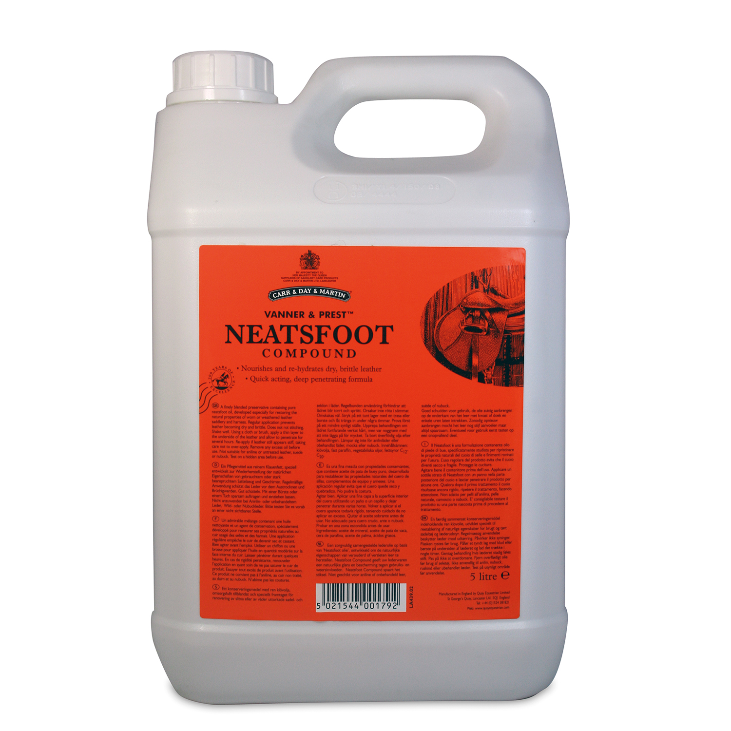 CARR & DAY & MARTIN NEATSFOOT COMPOUND 5 LT 5 LT