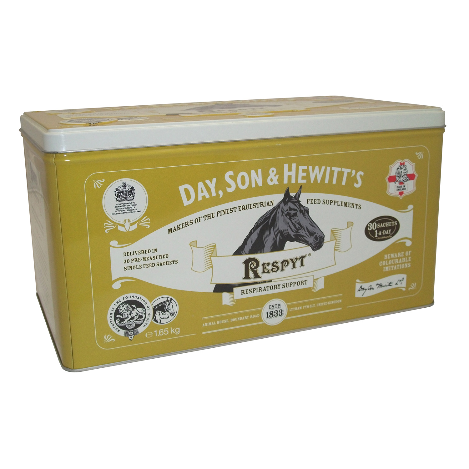 DAY, SON & HEWITT RESPYT RESPIRATORY SUPPORT 30 X 55 GM SACHET 30 X 55 GM SACHET