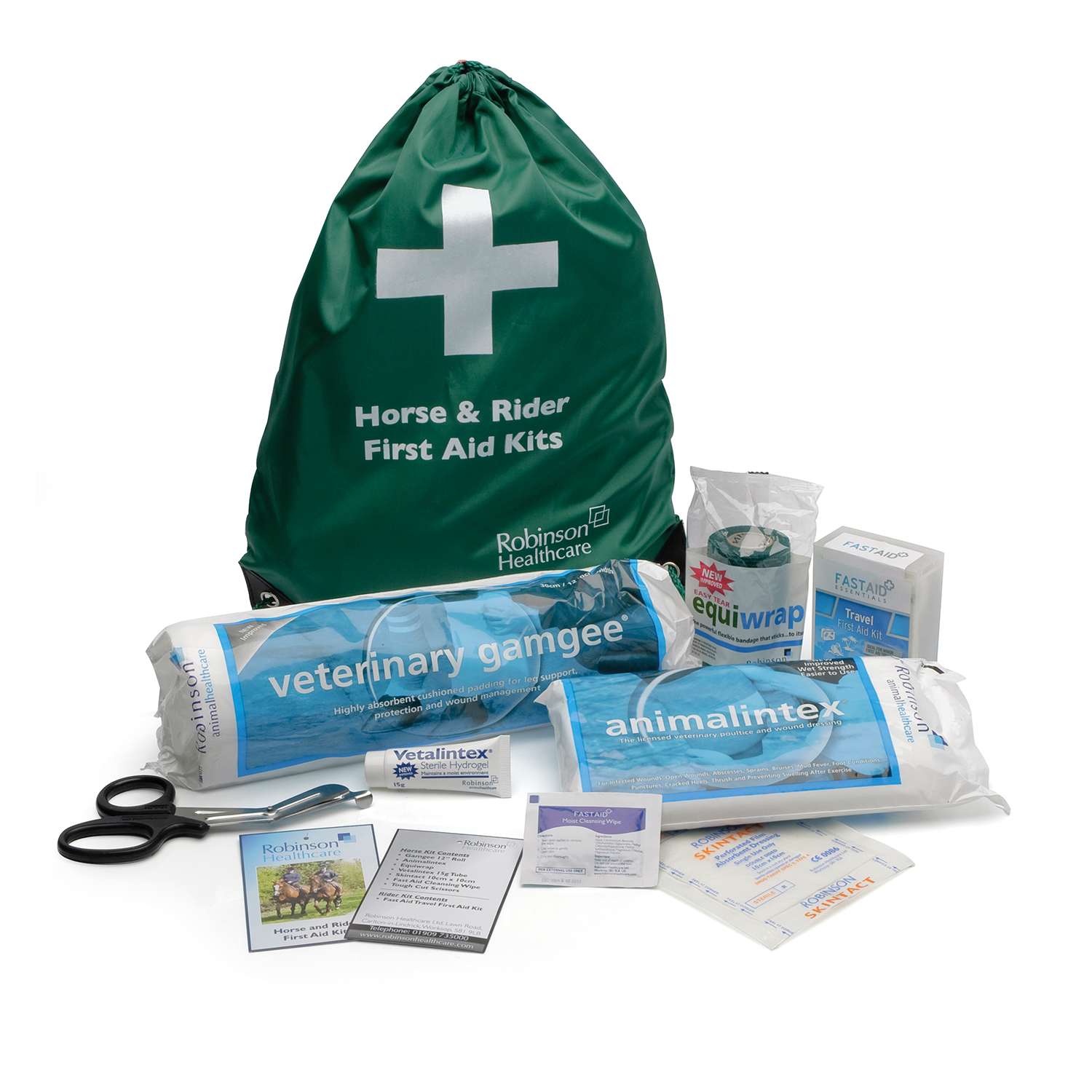 ROBINSONS HEALTHCARE HORSE & RIDER FIRST AID KIT  EACH