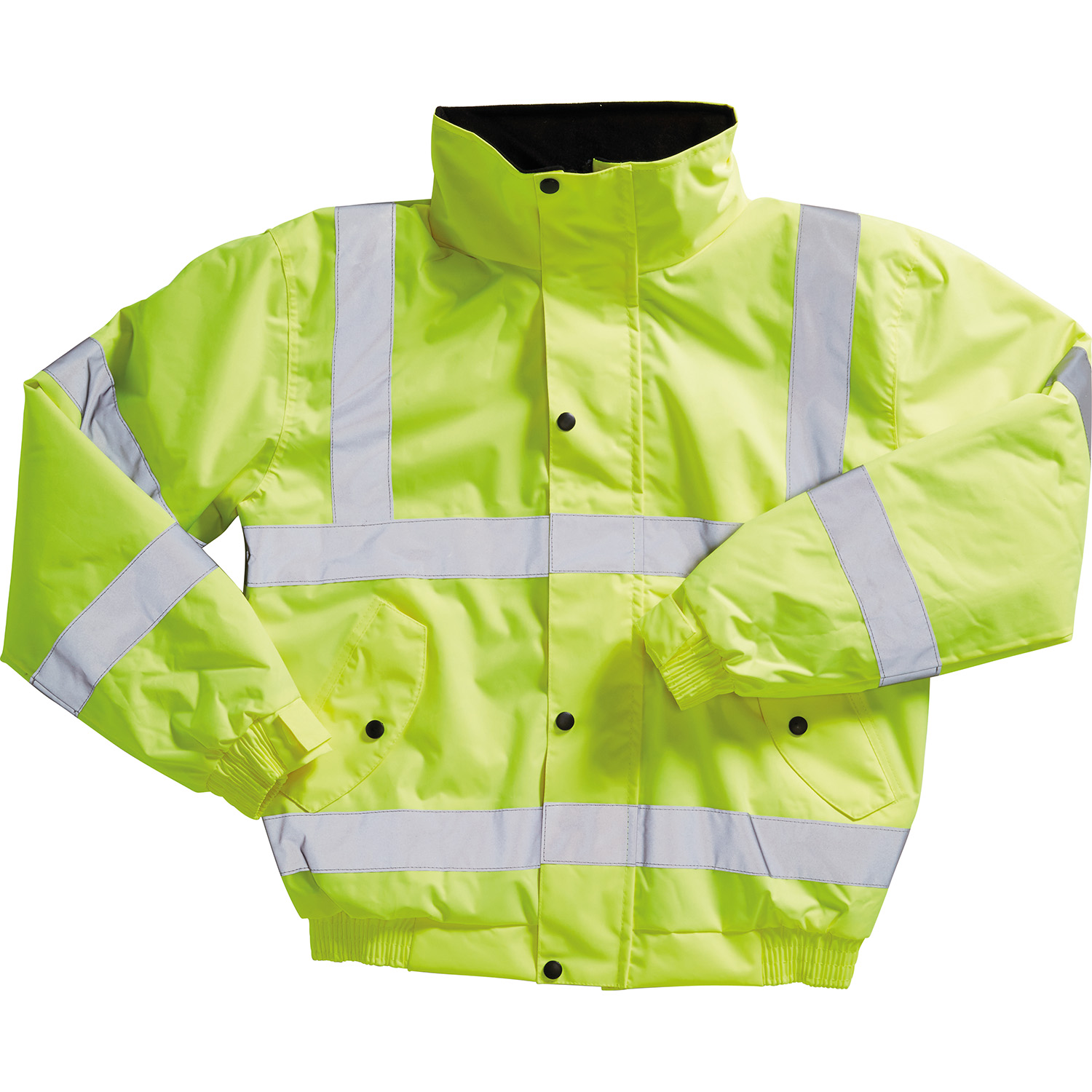 BLACKROCK HI-VIZ BOMBER JACKET ADULT SMALL YELLOW