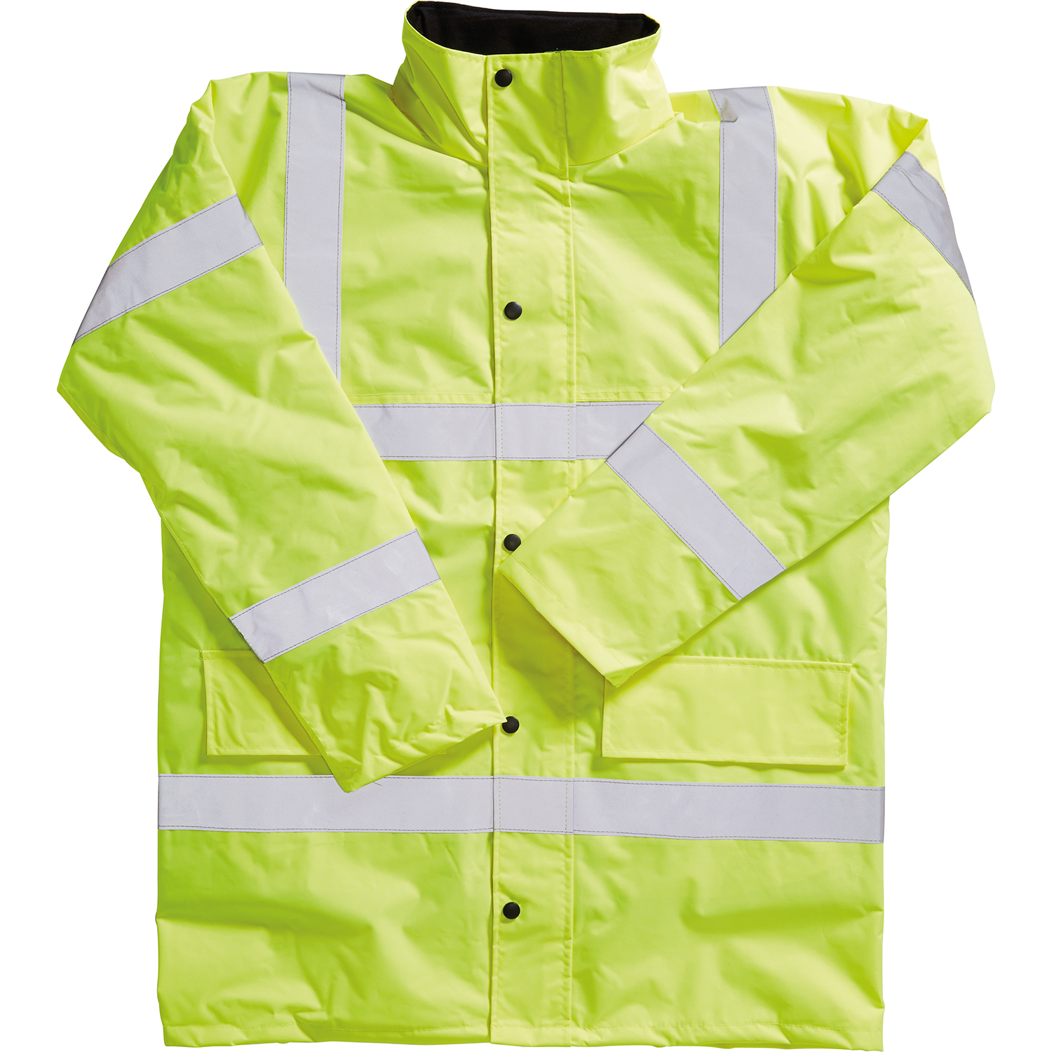 BLACKROCK HI-VIZ COAT ADULT SMALL YELLOW