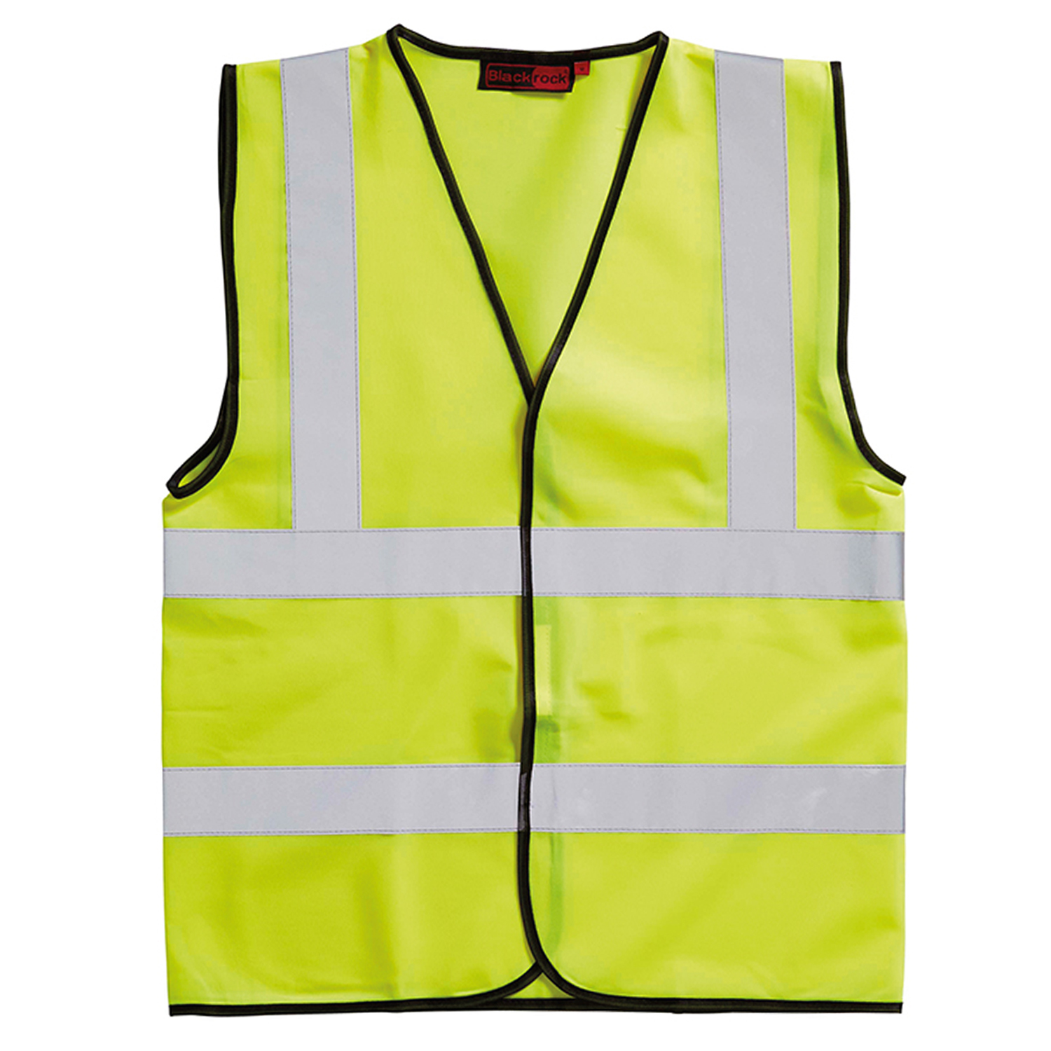 BLACKROCK HI-VIZ WAISTCOAT SLEEVELESS ADULT  XLARGE YELLOW ADULT