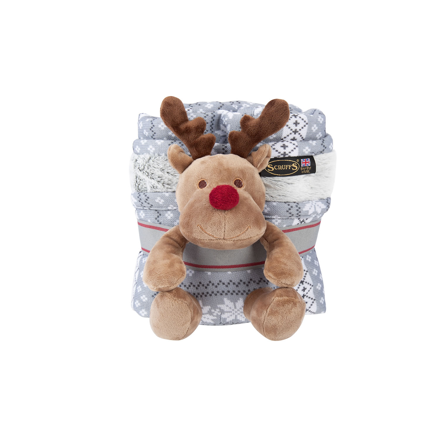Scruffs Santa Paws Blanket & Toy Set