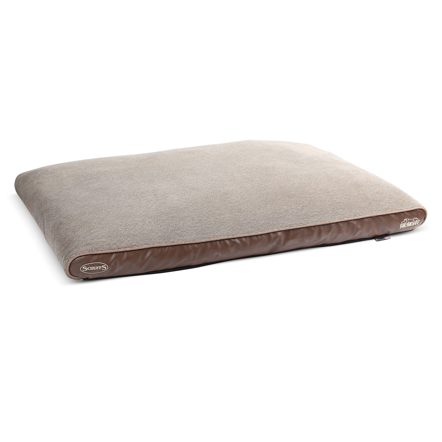 SCRUFFS CHATEAU MEMORY FOAM ORTHOPAEDIC PILLOW LATTE LARGE