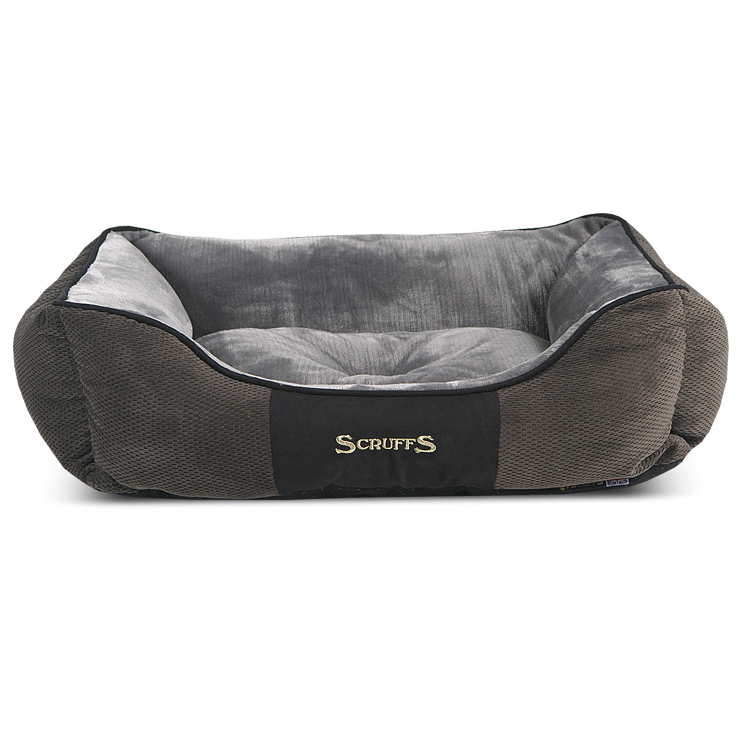 SCRUFFS CHESTER BOX BED GRAPHITE XLARGE