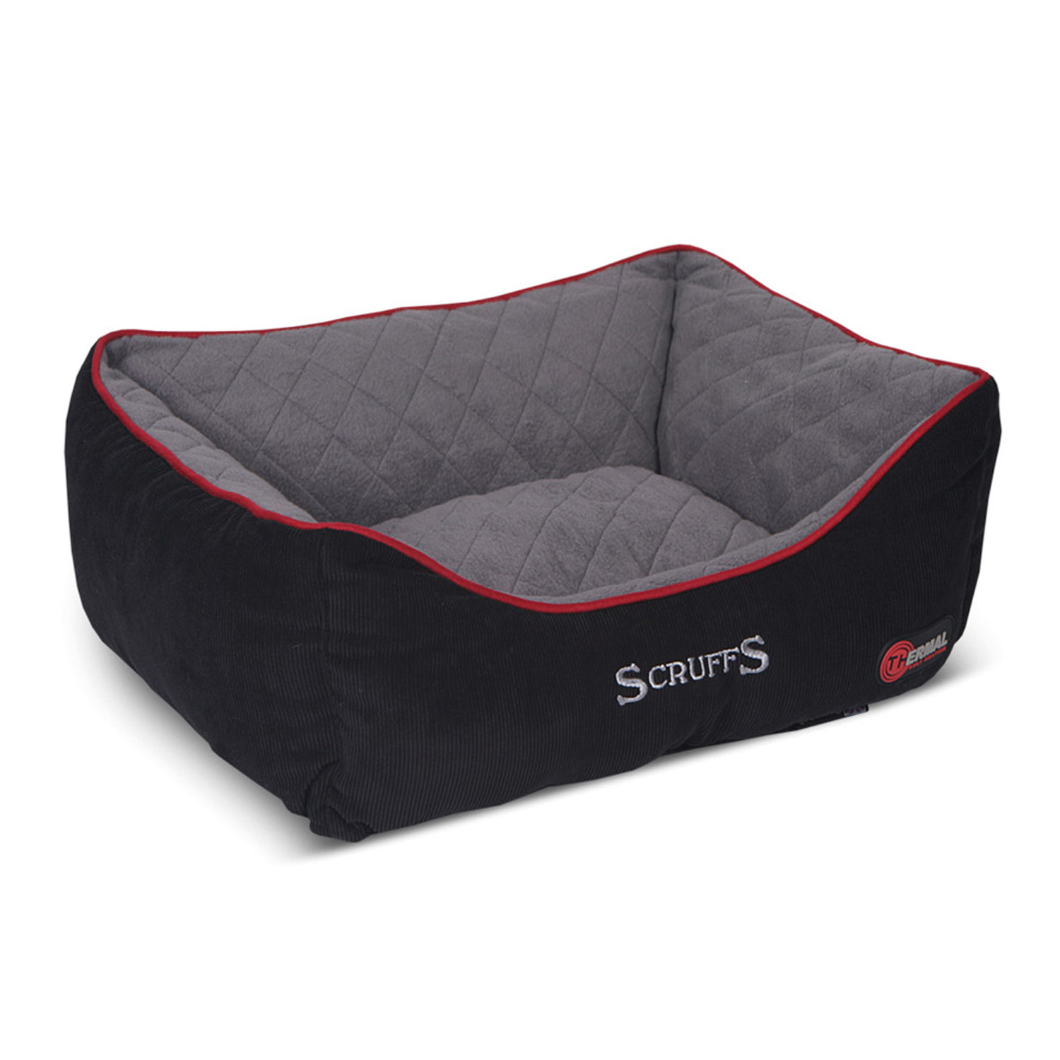 SCRUFFS THERMAL BOX BED BLACK SMALL