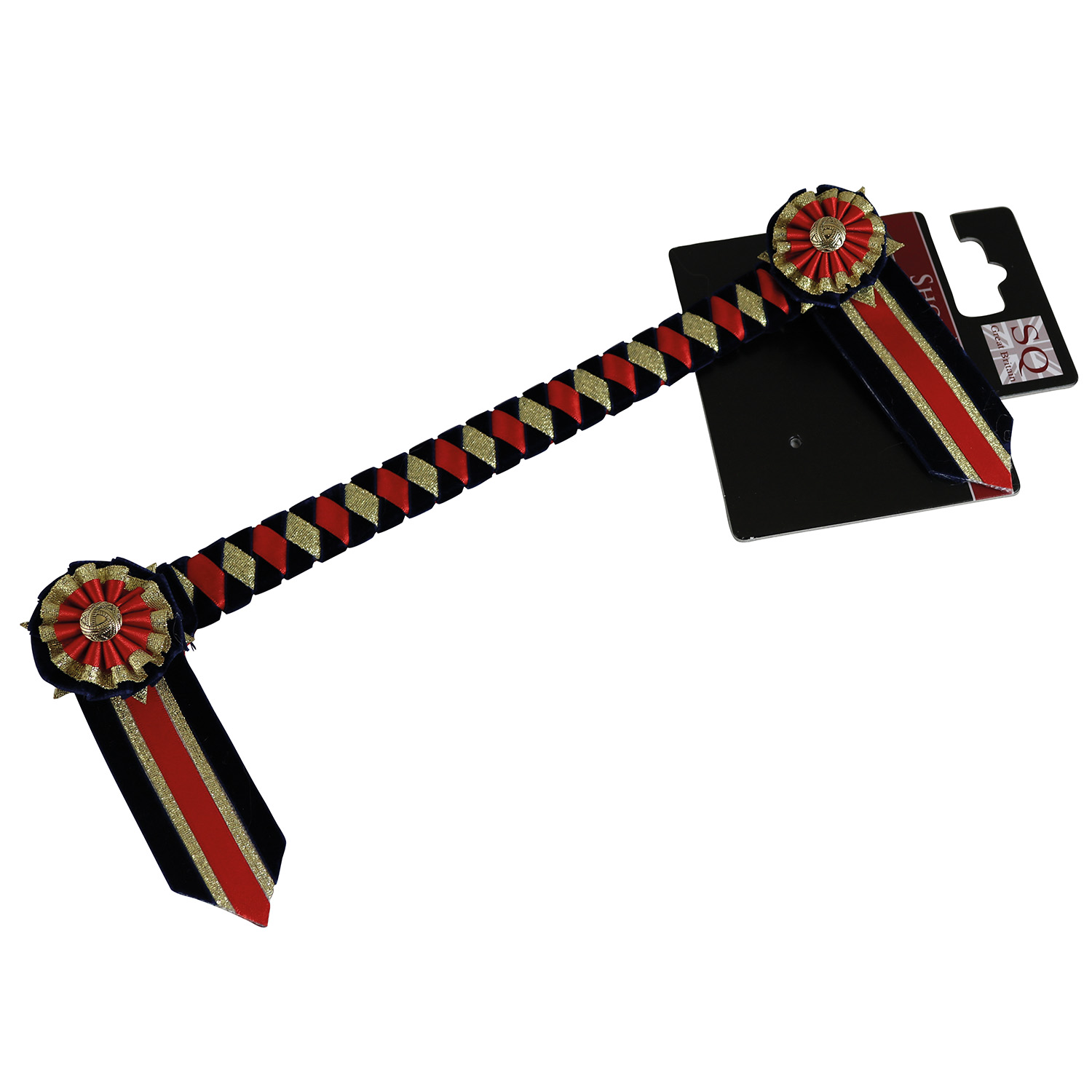 SHOWQUEST BROWBAND BOSTON  FULL NAVY/RED/GOLD FULL