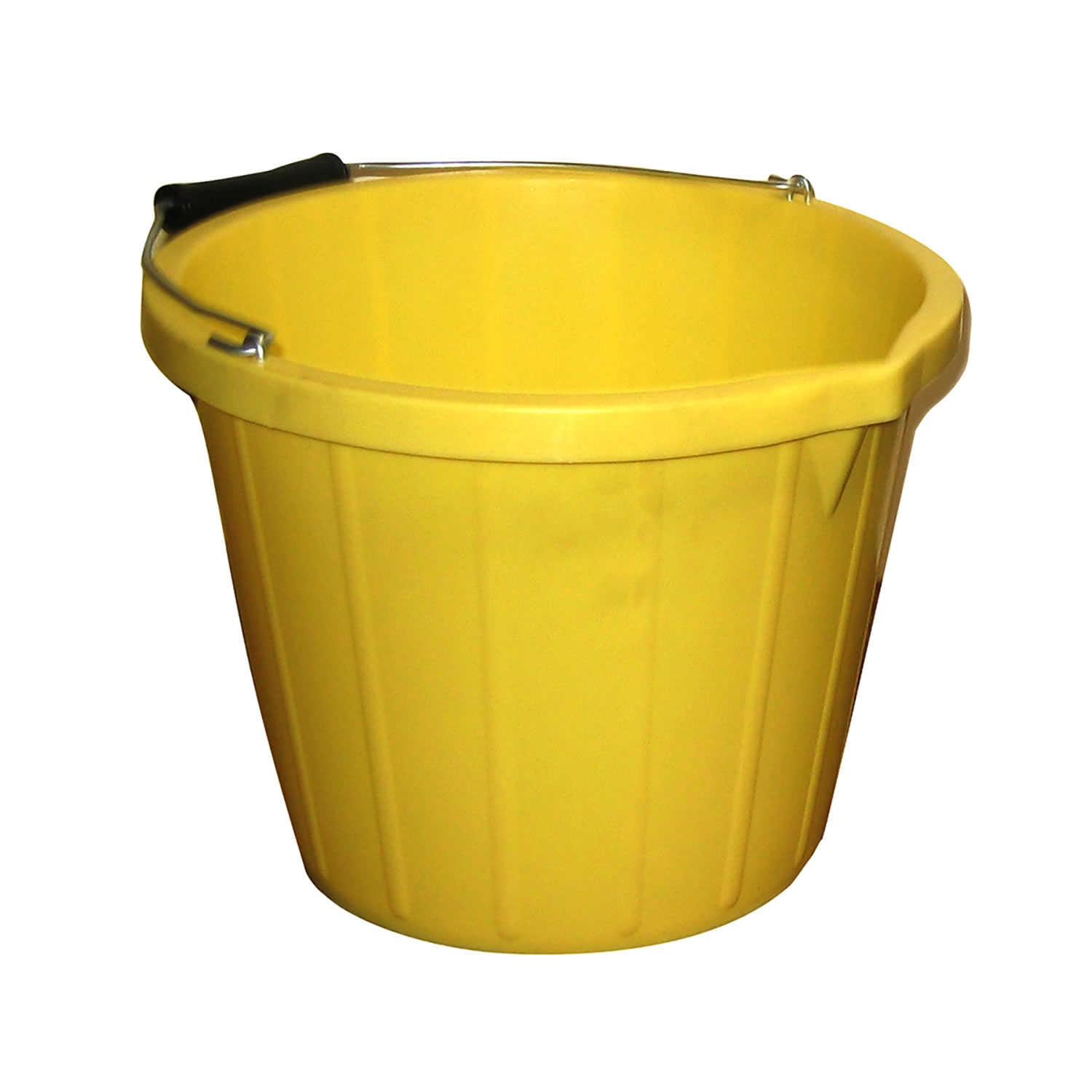 PROSTABLE WATER BUCKET 3 GALLON YELLOW 3 GALLON