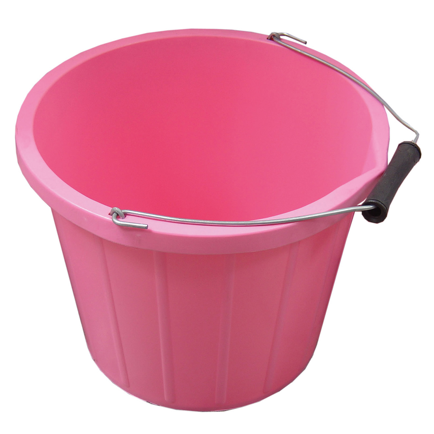 PROSTABLE WATER BUCKET 3 GALLON PINK 3 GALLON totalfarmsupplies.co.uk