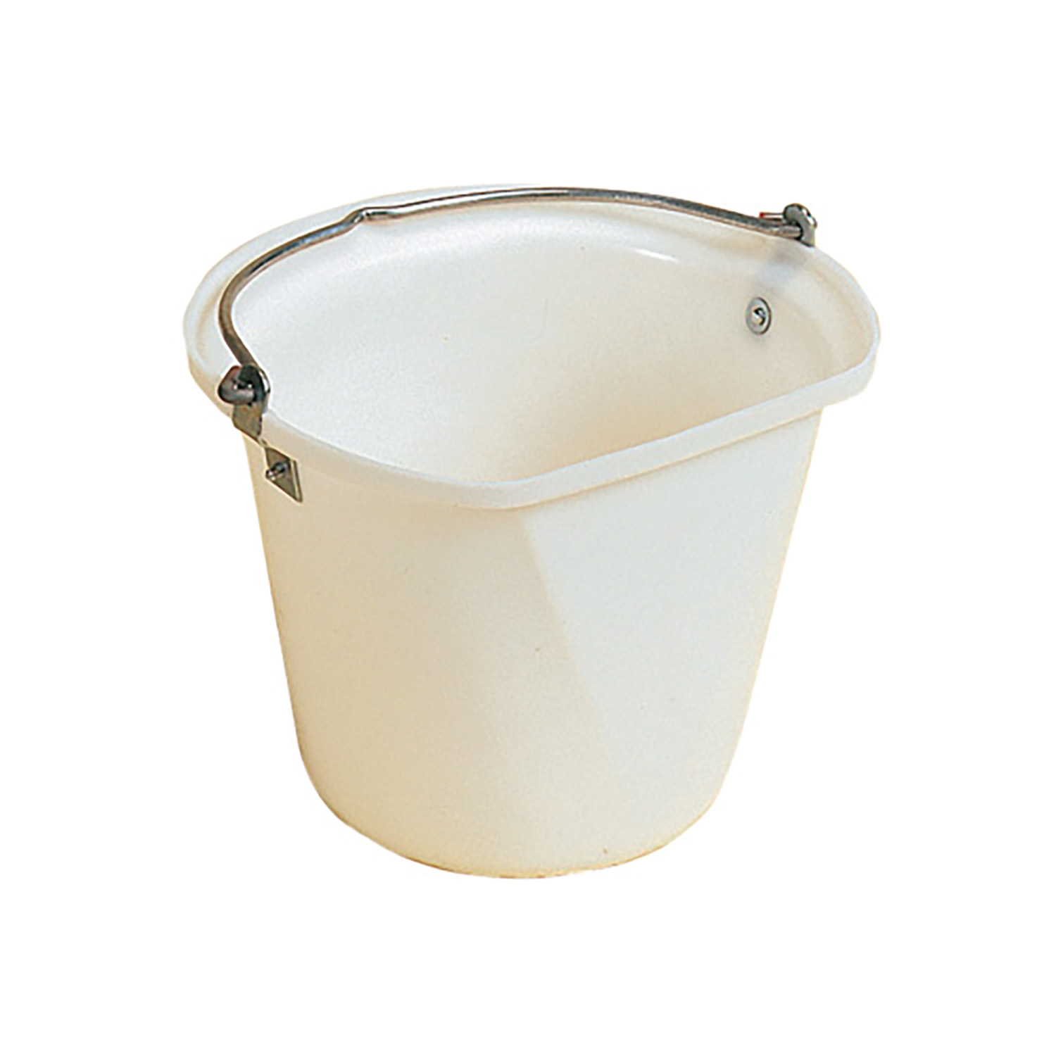 STUBBS HANGING BUCKET FLAT SIDED SMALL 14 LT S85  WHITE 14 LT