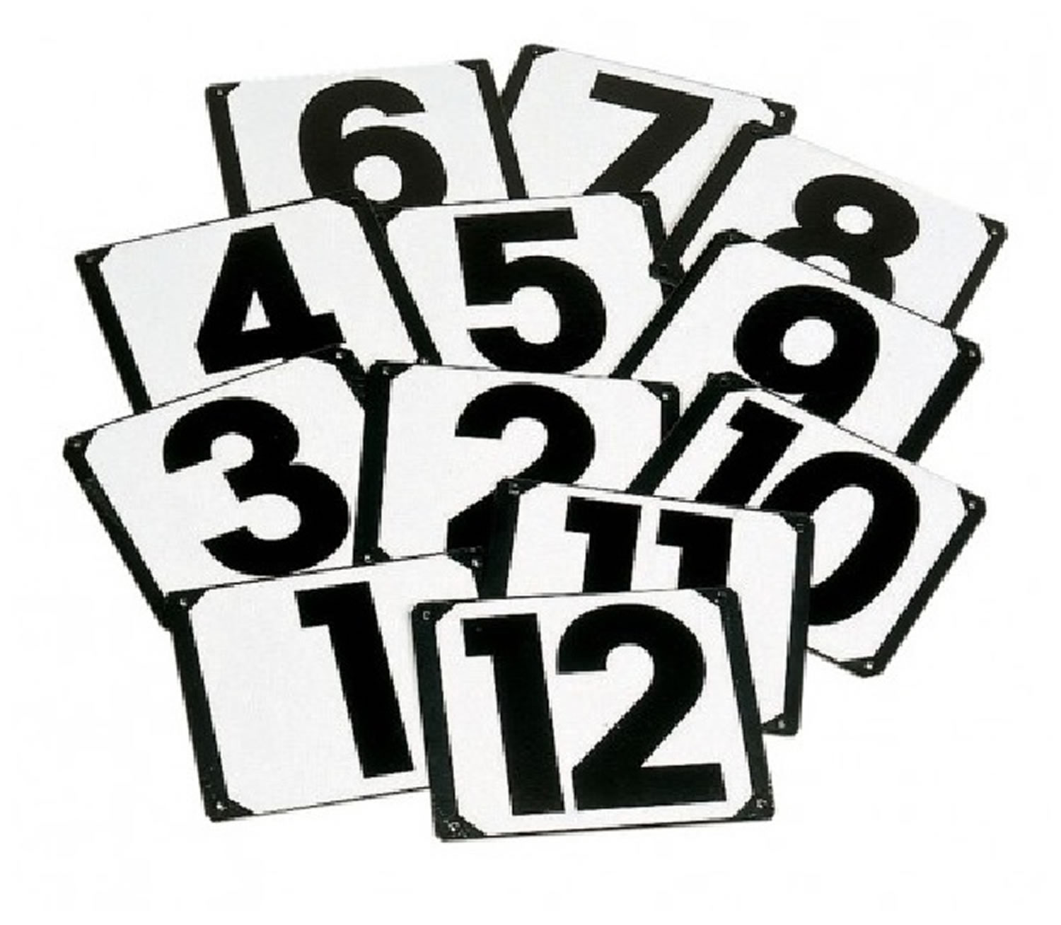 STUBBS SCREW ON STEEL PLATES NUMBERS 1-25 & 3 X A & 3 X B S69P  1-25 & 3 X A & 3 X B S69P
