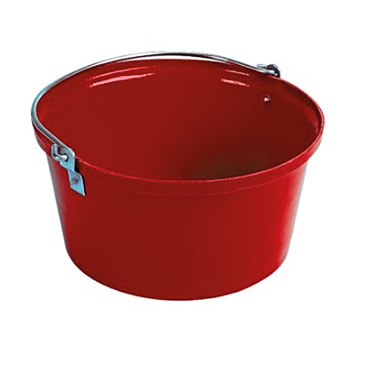 STUBBS FEED BUCKET SHALLOW 16 LT S43M RED 16 LT