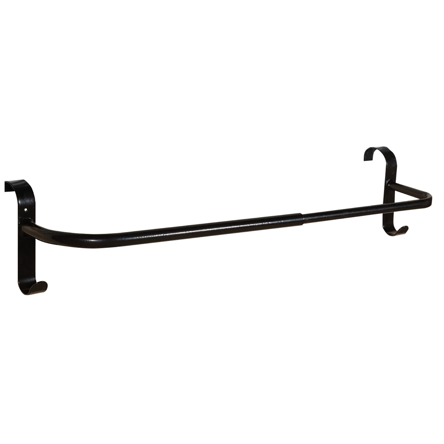 STUBBS EXTENDABLE HOOK-ON RUG RAIL S8895 BLACK