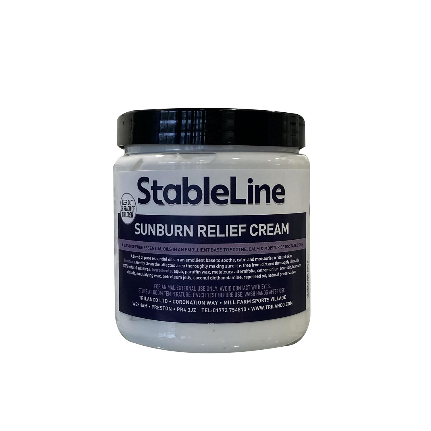STABLELINE SUNBURN RELIEF CREAM 300 GM 300 GM totalfarmsupplies.co.uk