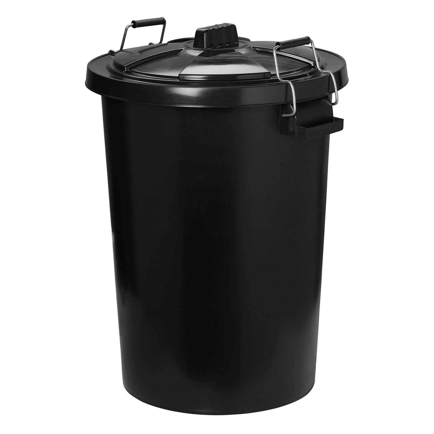 PROSTABLE DUSTBIN C/W LOCKING LID BLACK X 85 LT 90 LT