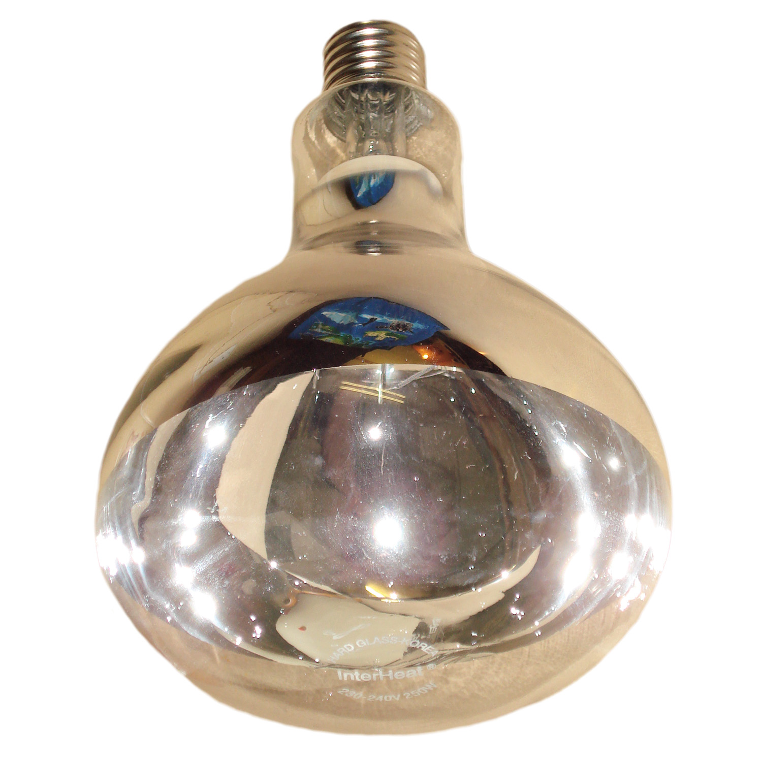 INTELEC HARD GLASS INFRA-RED HEAT BULB CLEAR 150 W