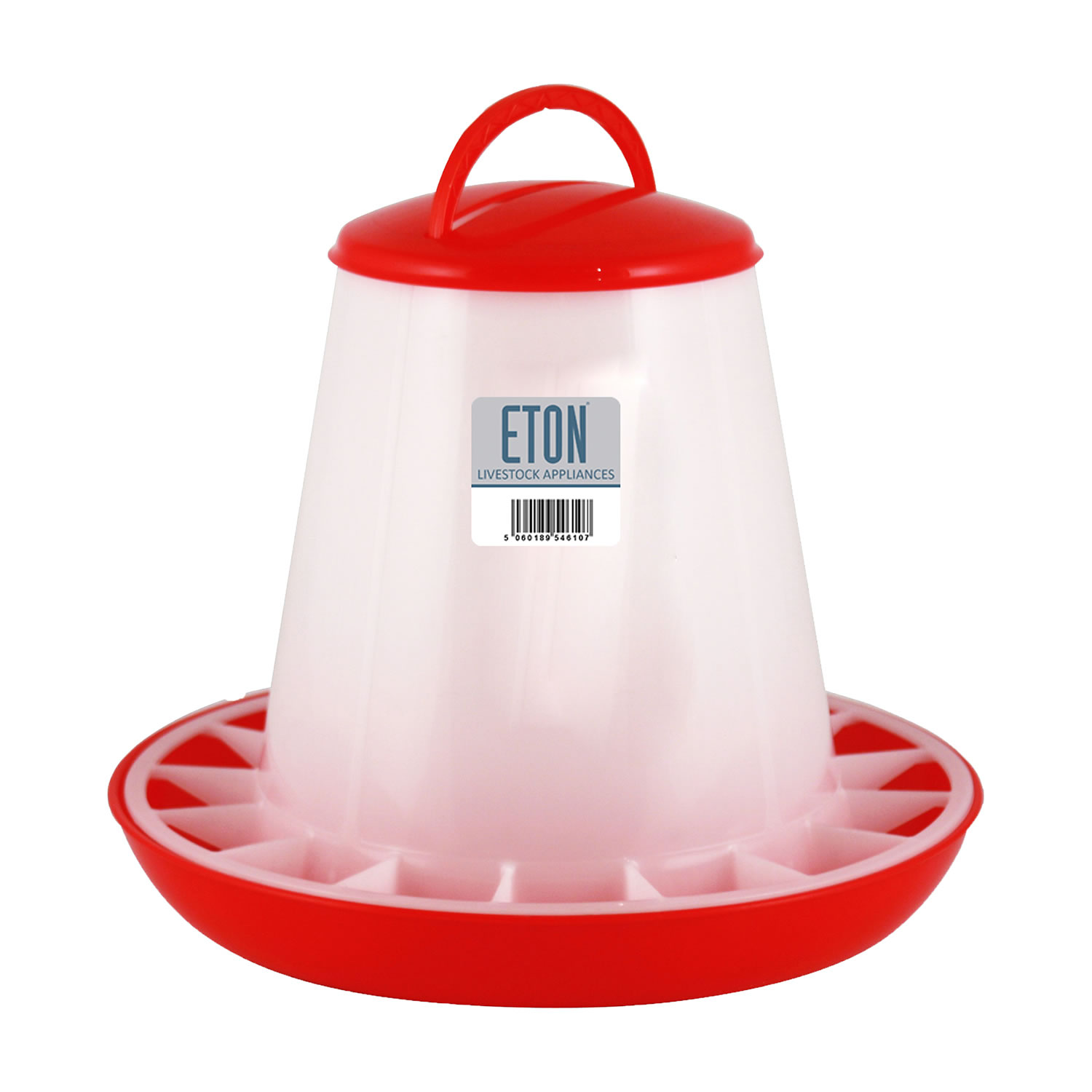 ETON TSF POULTRY FEEDER RED 3 KG  RED