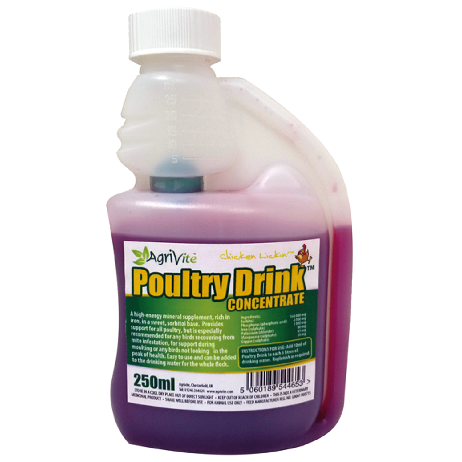 AGRIVITE POULTRY DRINK 250 ML