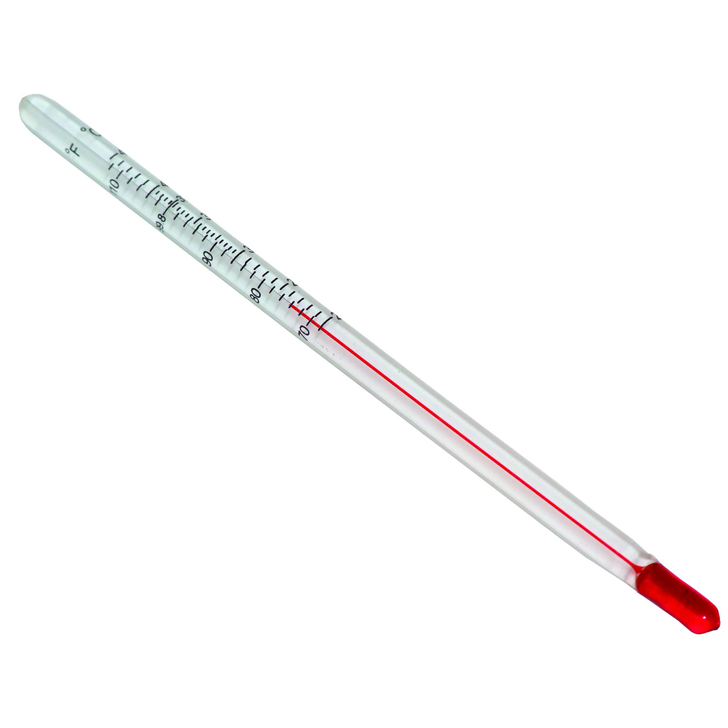 CHICKTEC GLASS STEM THERMOMETER 6 INCH