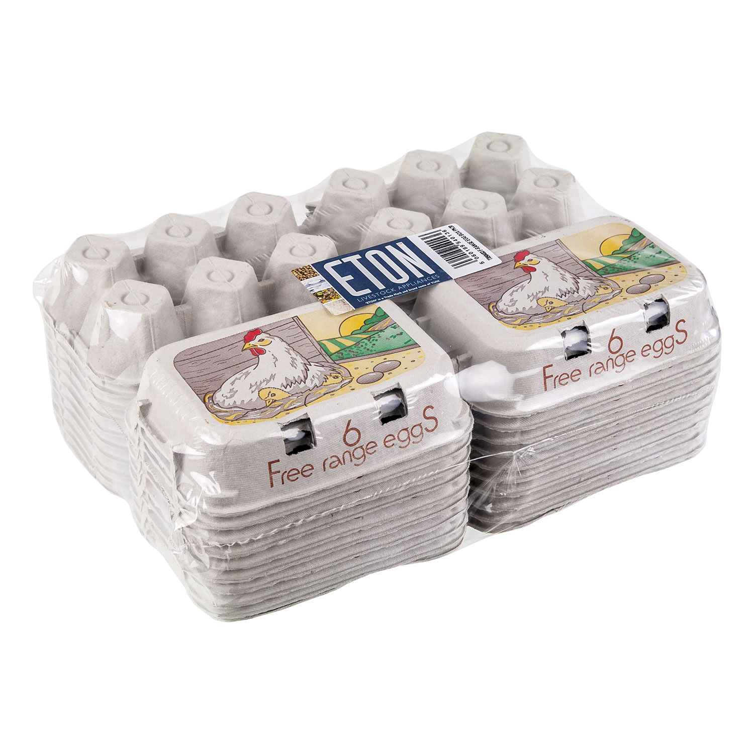 ETON EGG BOX FREE RANGE 20 PACK  WHITE