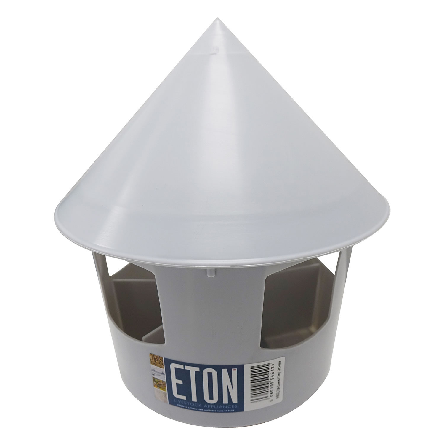 ETON COVERED GRIT FEEDER THREE COMPARTMENT