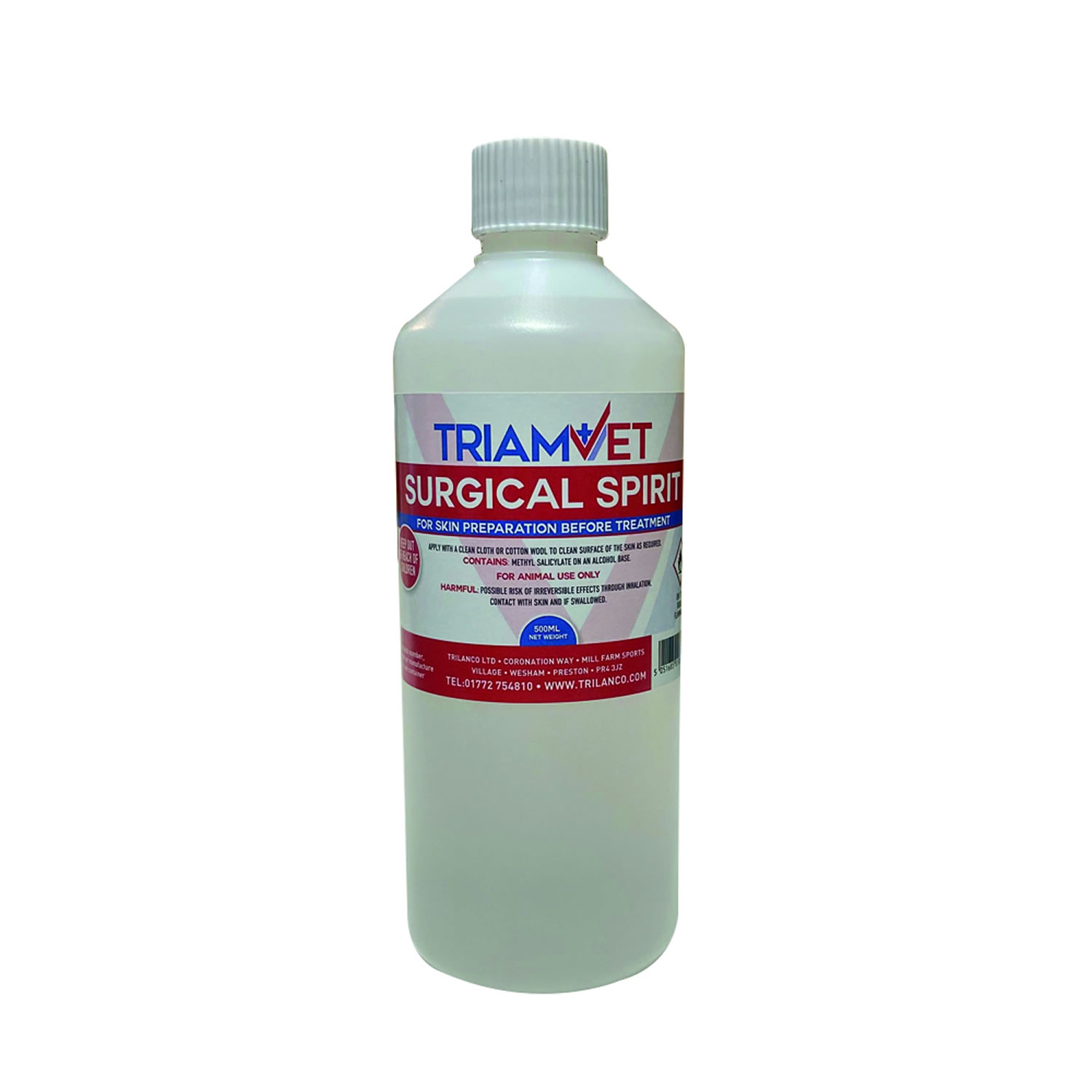 TRIAMVET SURGICAL SPIRIT 500 ML