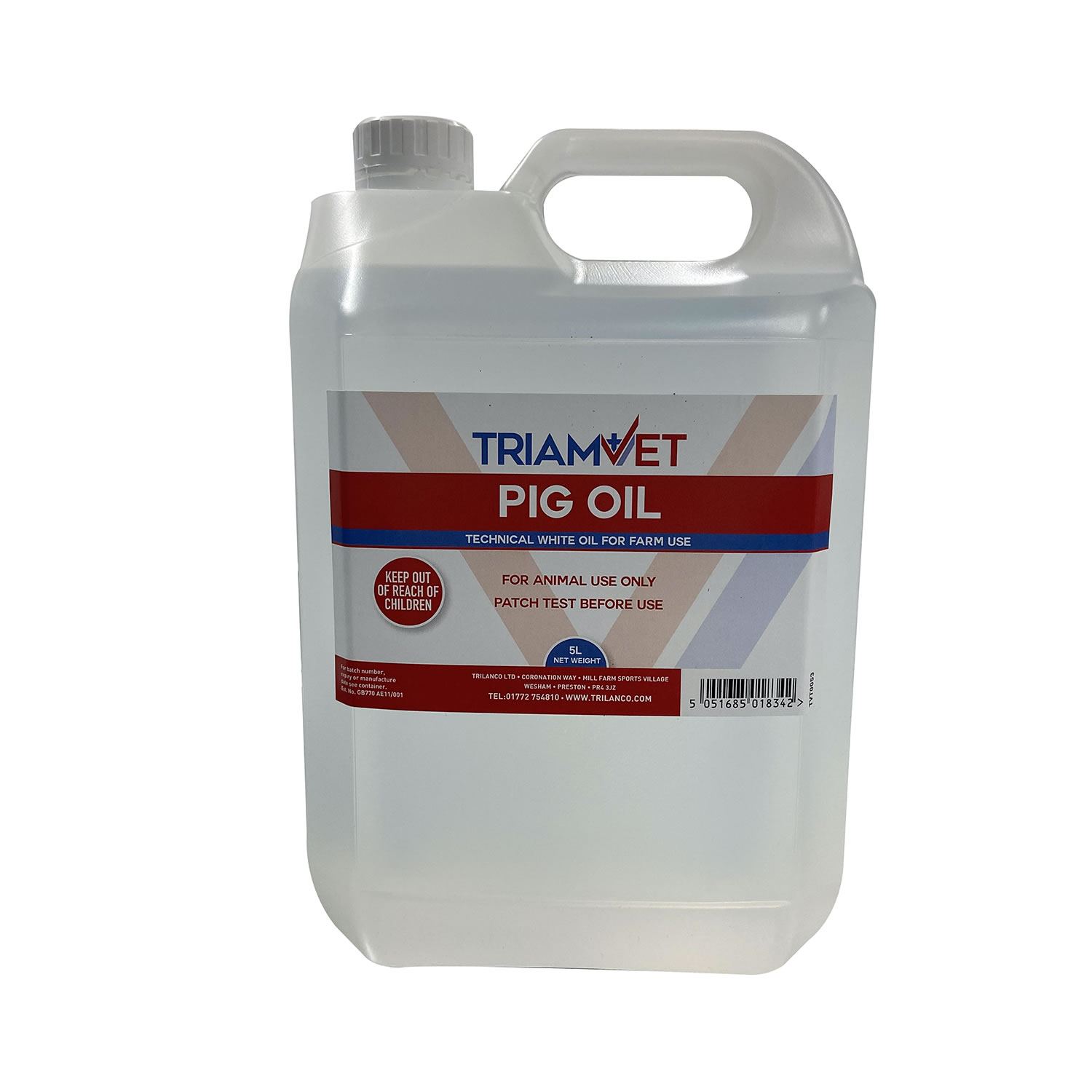 TRIAMVET PIG OIL 5 LT