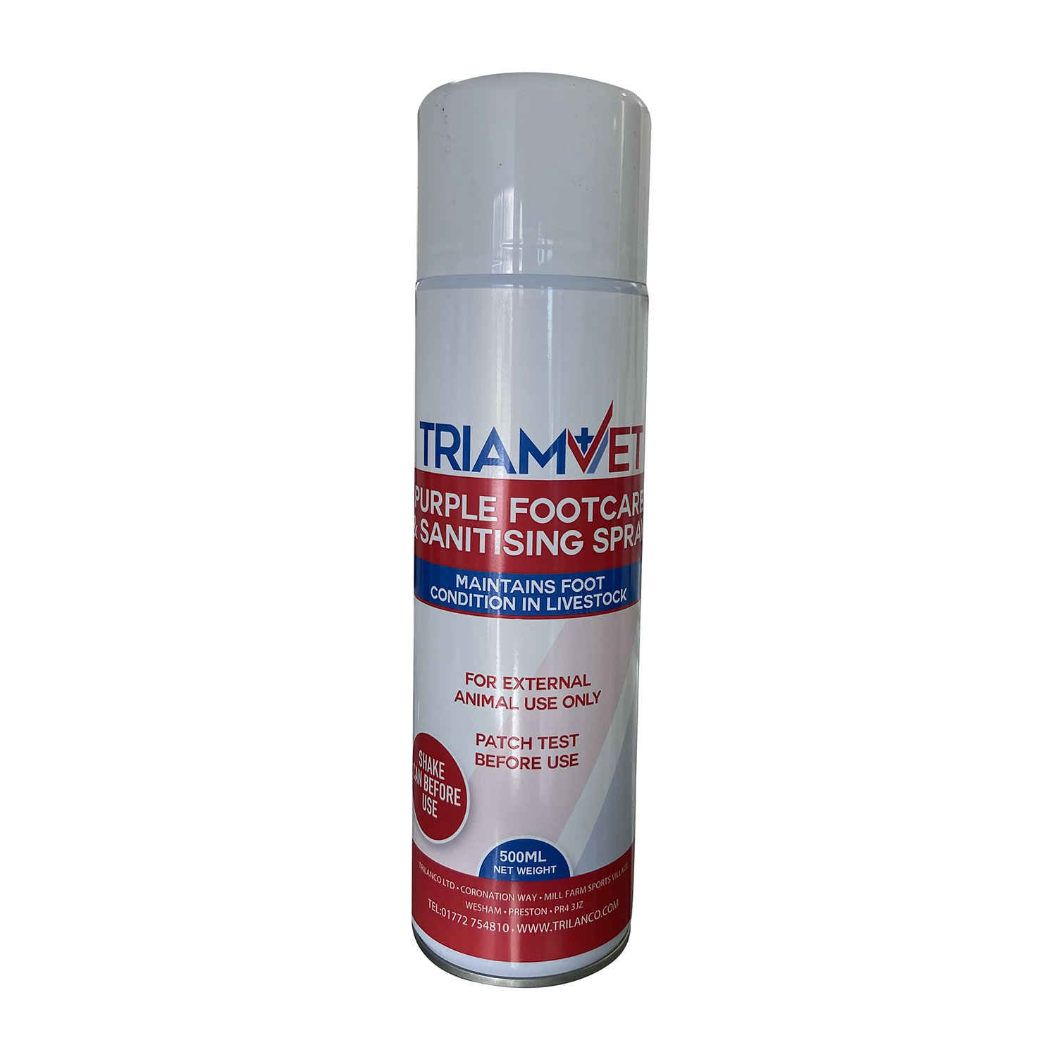 TRIAMVET PURPLE FOOTCARE & SANITISING SPRAY 500 ML