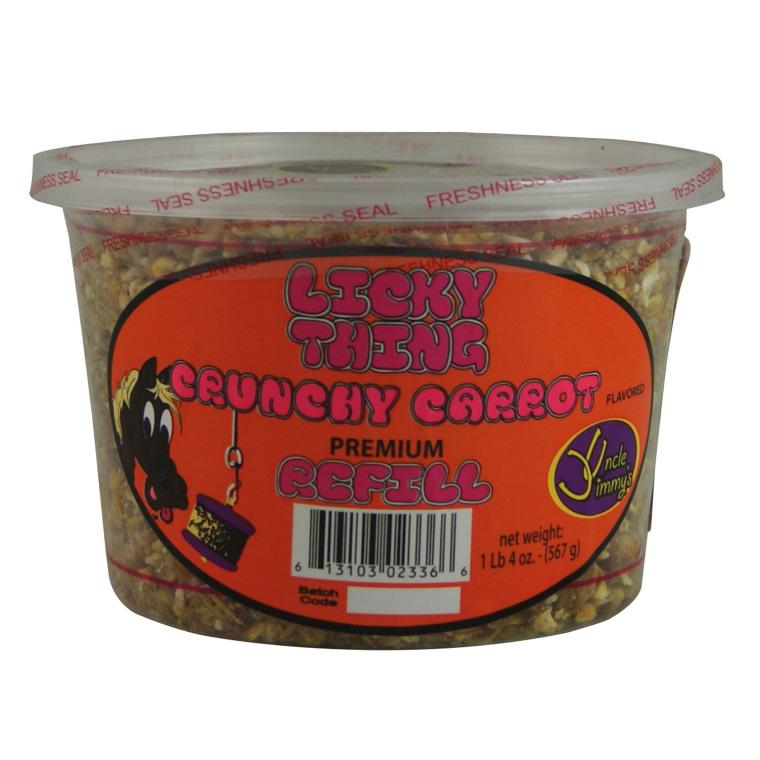 UNCLE JIMMYS LICKY THING CRUNCHY CARROT  CRUNCHY CARROT