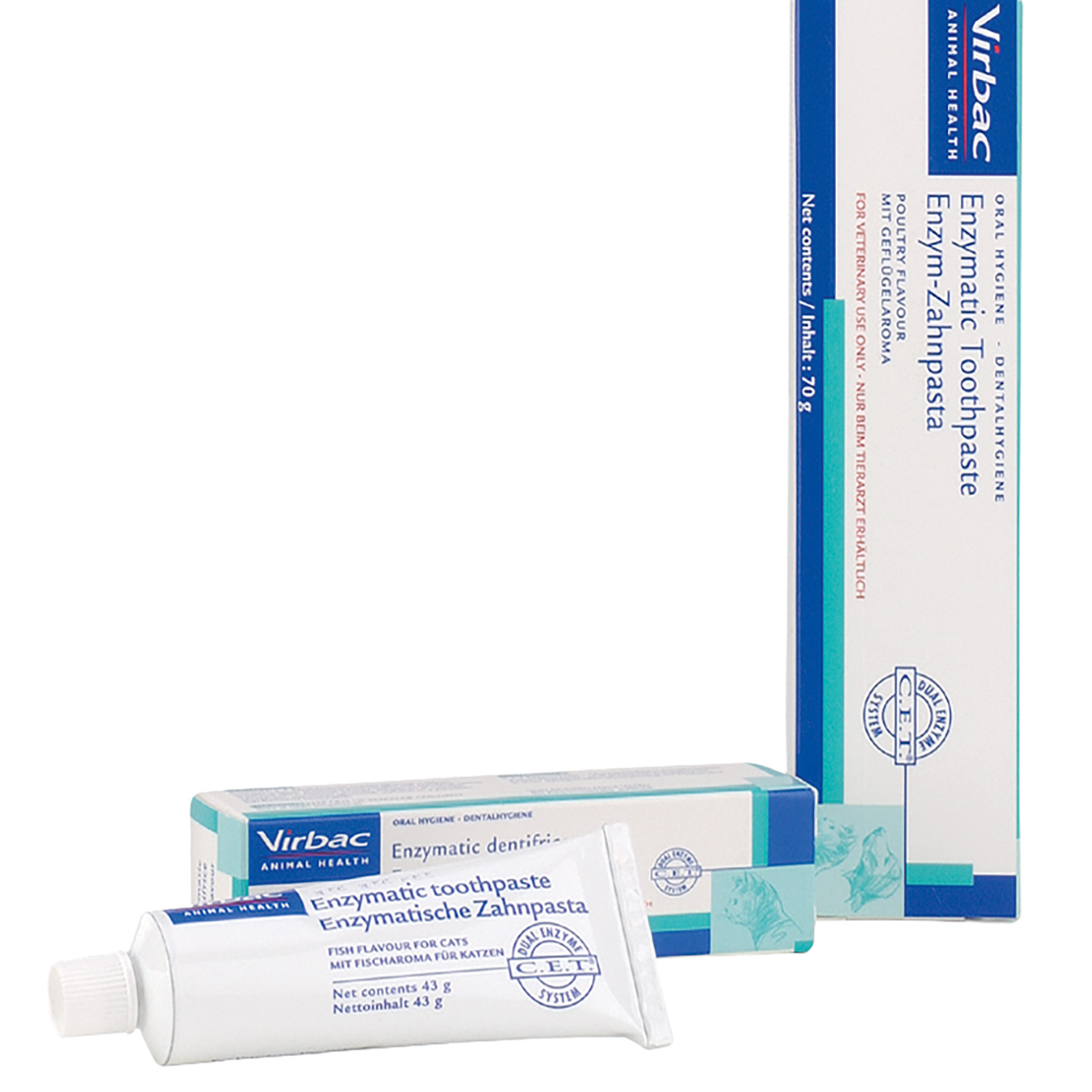 VIRBAC ENZYMATIC TOOTHPASTE POULTRY FLAVOUR 70 GM 70 GM